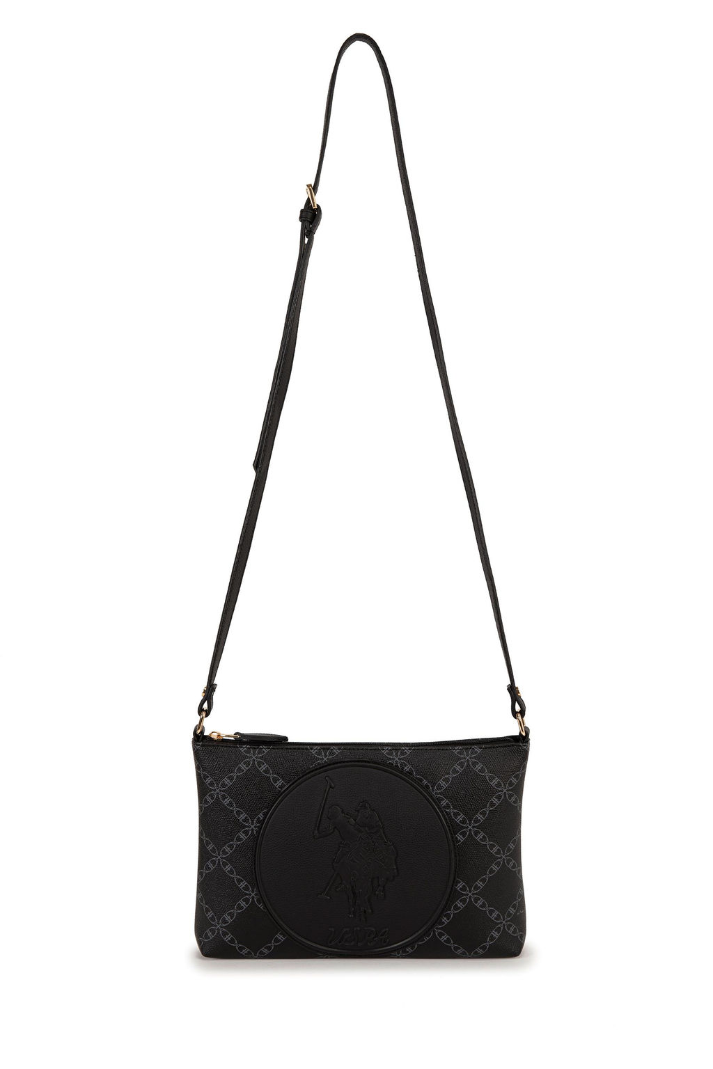 U. S. Polo Assn Женская черная сумка через плечо - U.s. polo assn фото 5