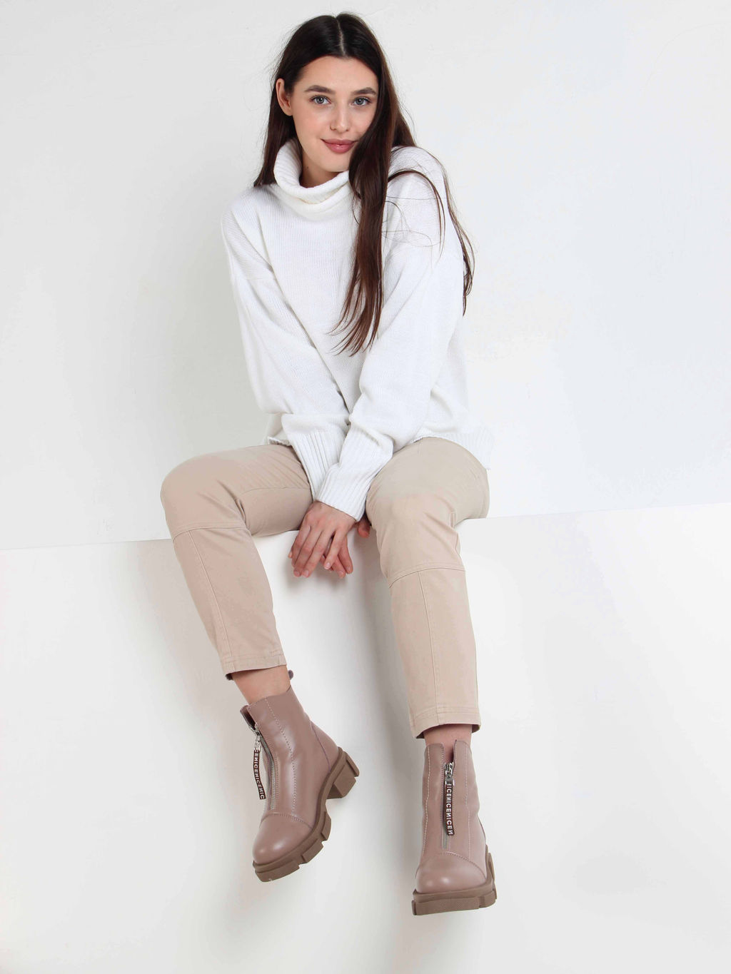 Ботинки 330.21074nut. какао/Мех