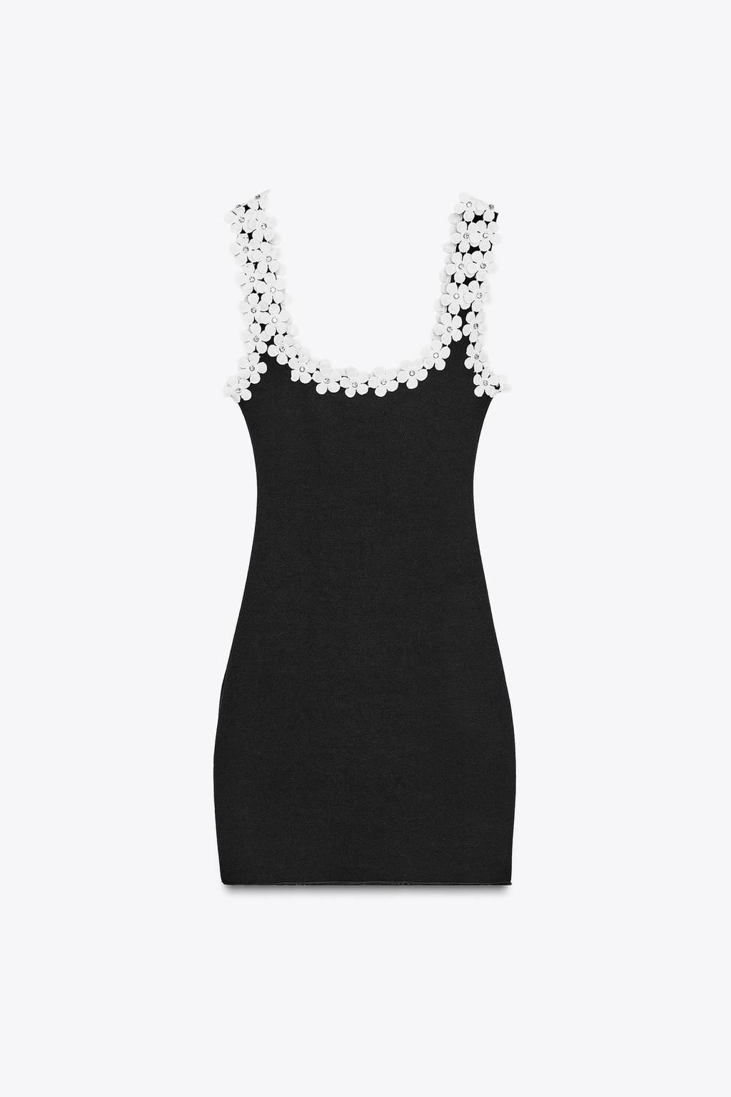 FLORAL HARDWARE STRETCH DRESS - Zara фото 7