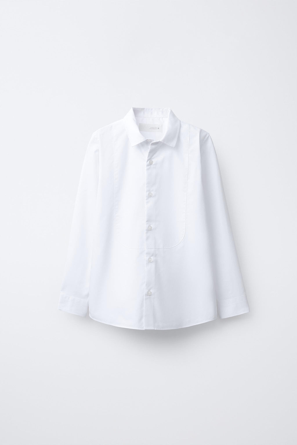 DETACHABLE SATIN BOW TIE SHIRT - Zara фото 2