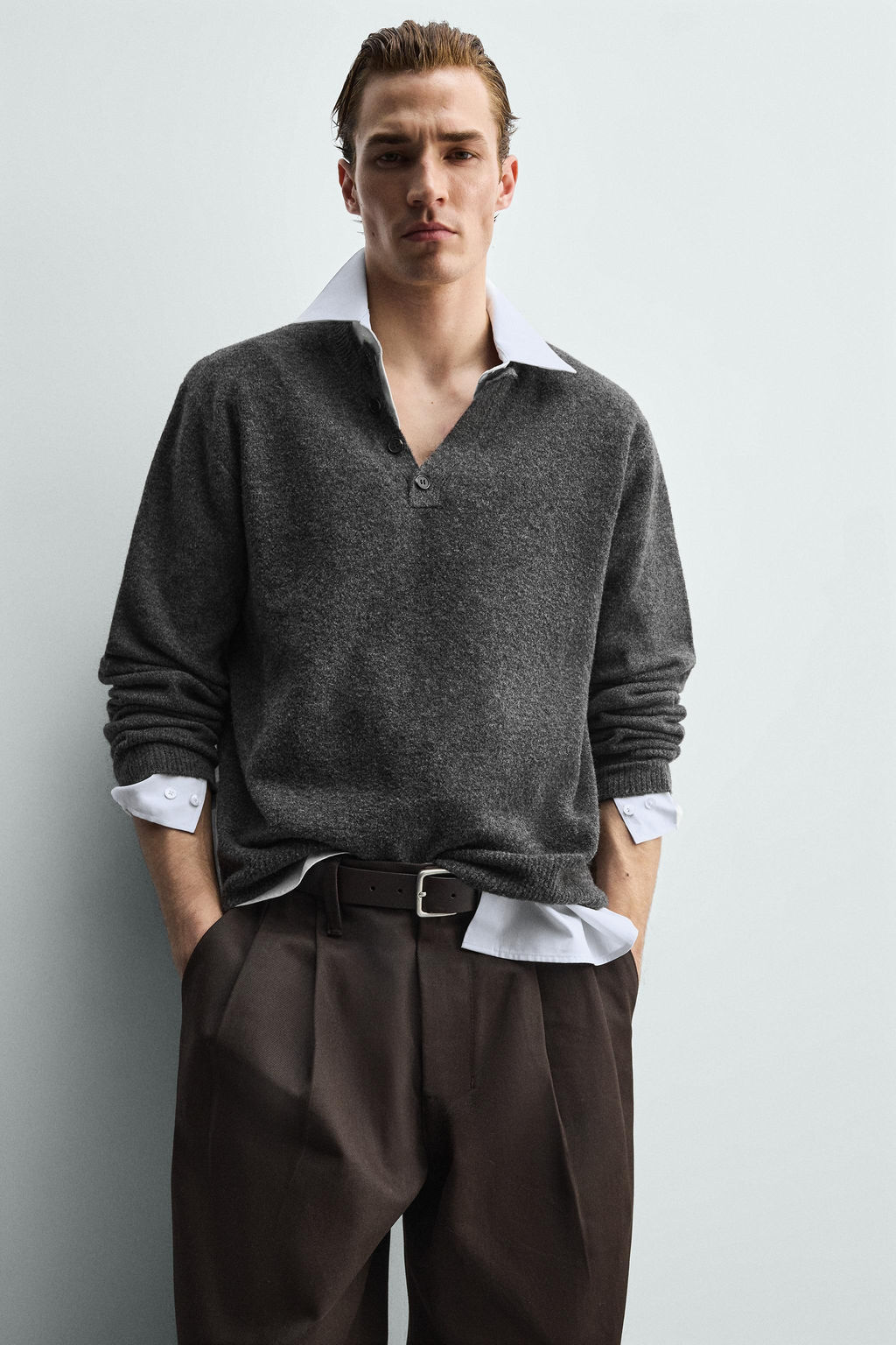 CINTUR?N PIEL / Marr?n - Zara фото 2