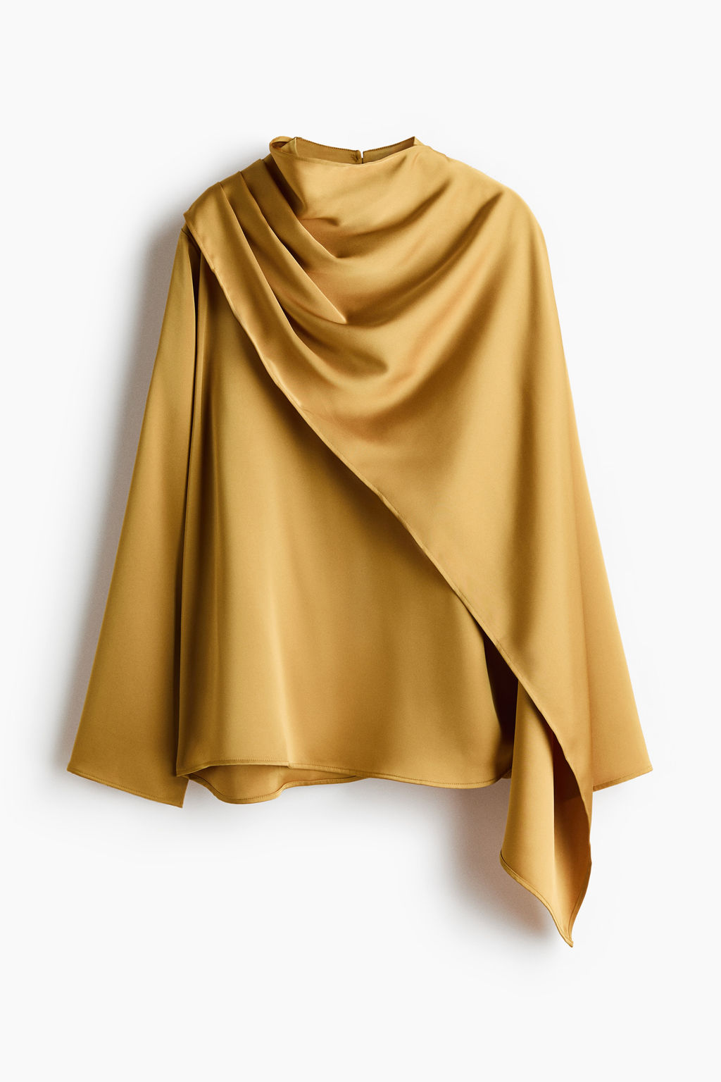 Blusa de sat?n con detalle de chal - H&m фото 3