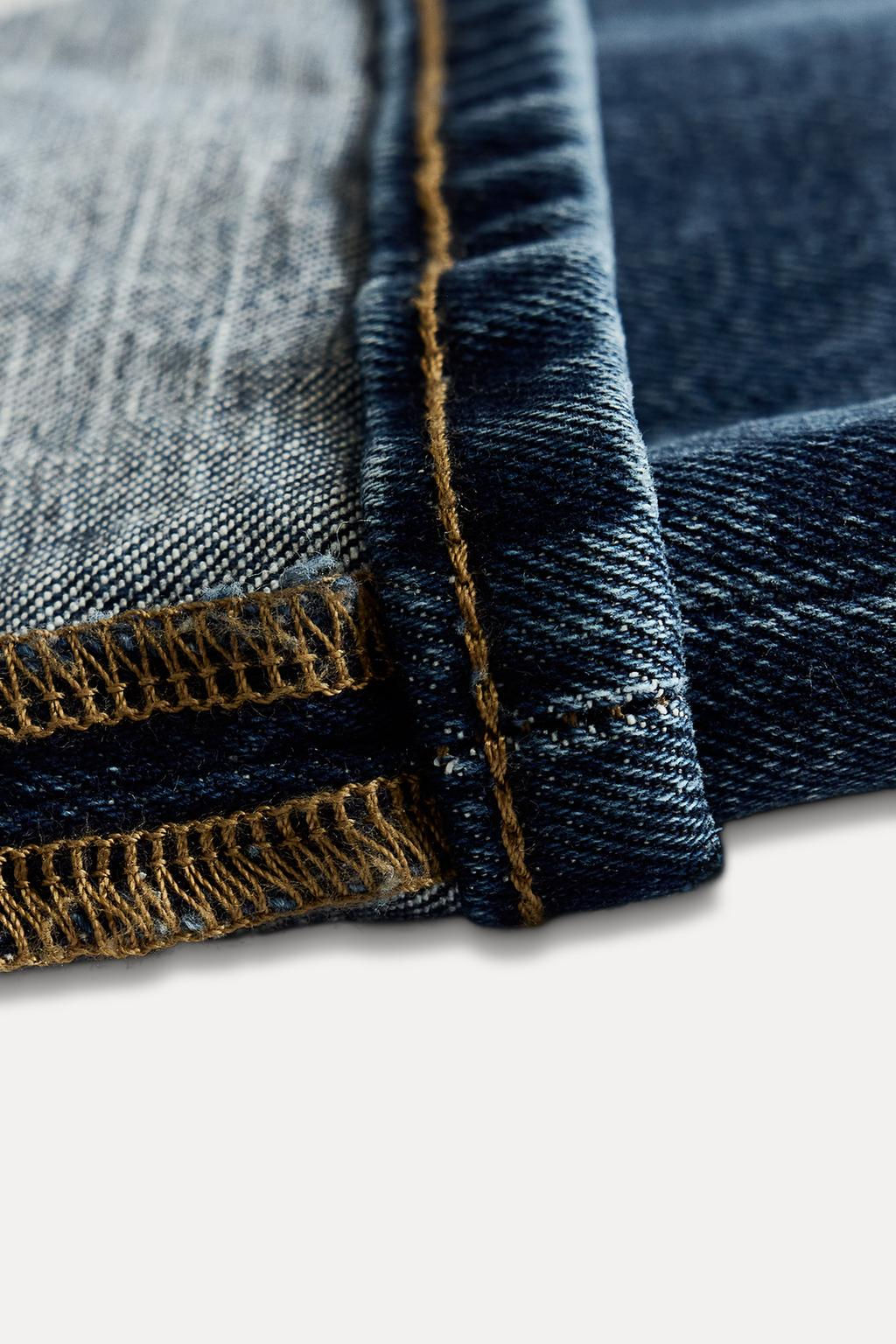 ZW COLLECTION SLIM MID-WAIST JEANS - Zara фото 33