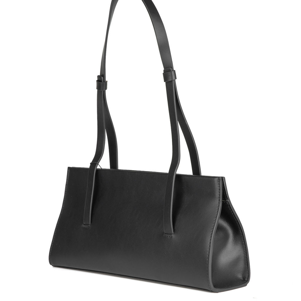 3393 BLACK, Женская кожаная сумка, Barcelo Biagi