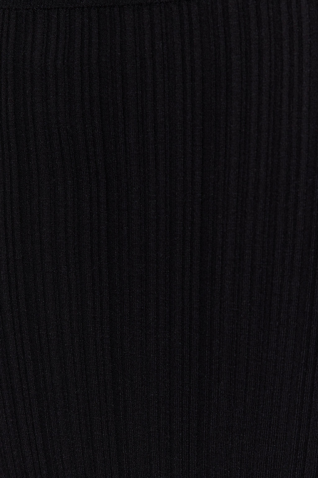 Siyah Midi Triko Premium Iplik/ Ozel Iplik Etek TWOSS24ET00042