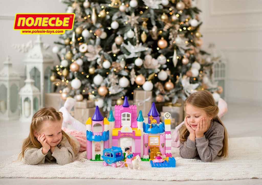 Конструктор Макси - Весёлая принцесса (146 элементов) (в коробке) - Полесье фото 7