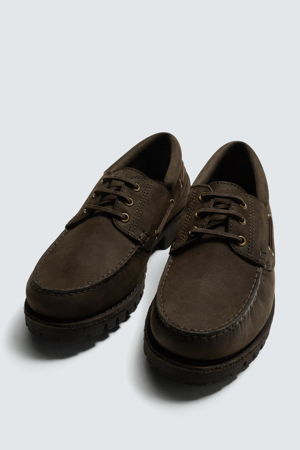 LEATHER DECK SHOES