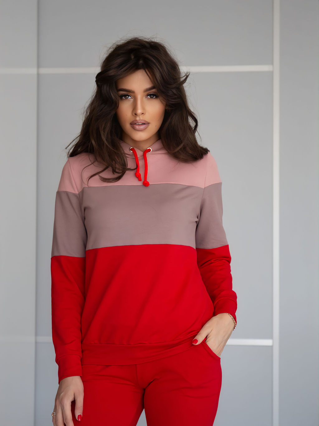 РАСПРОДАЖА Костюм Токио_36/Ярко-красный - Ihomelux фото 5