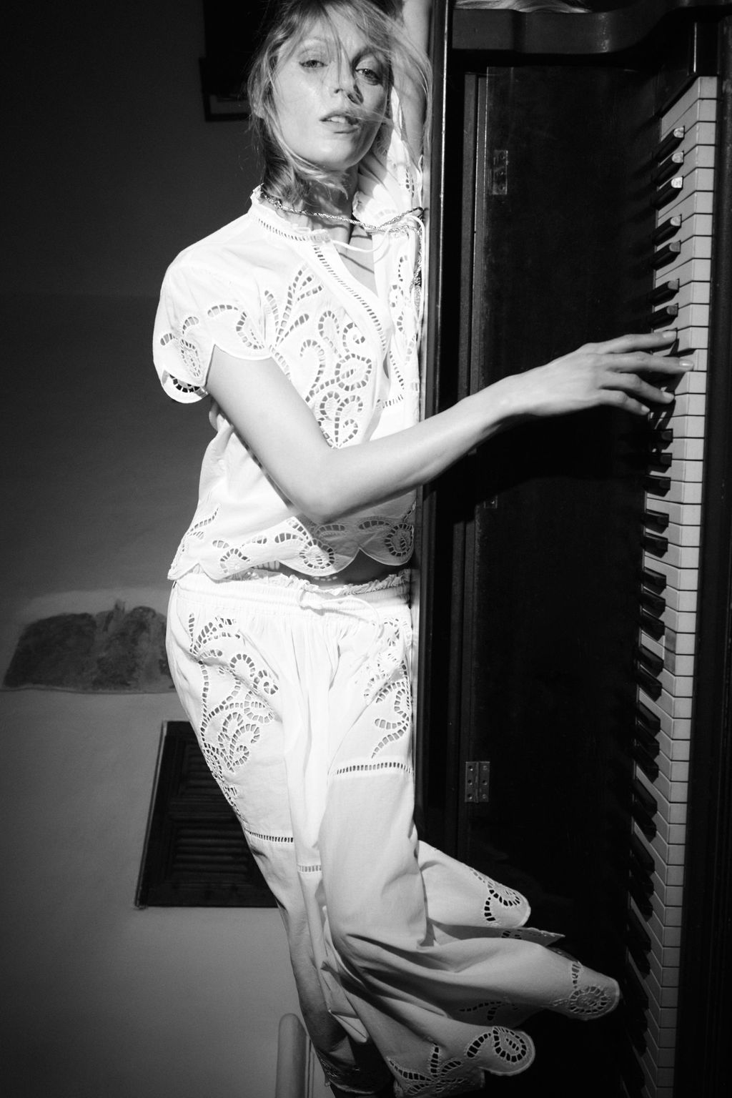 ZW COLLECTION EMBROIDERED LONG SKIRT - Zara фото 3