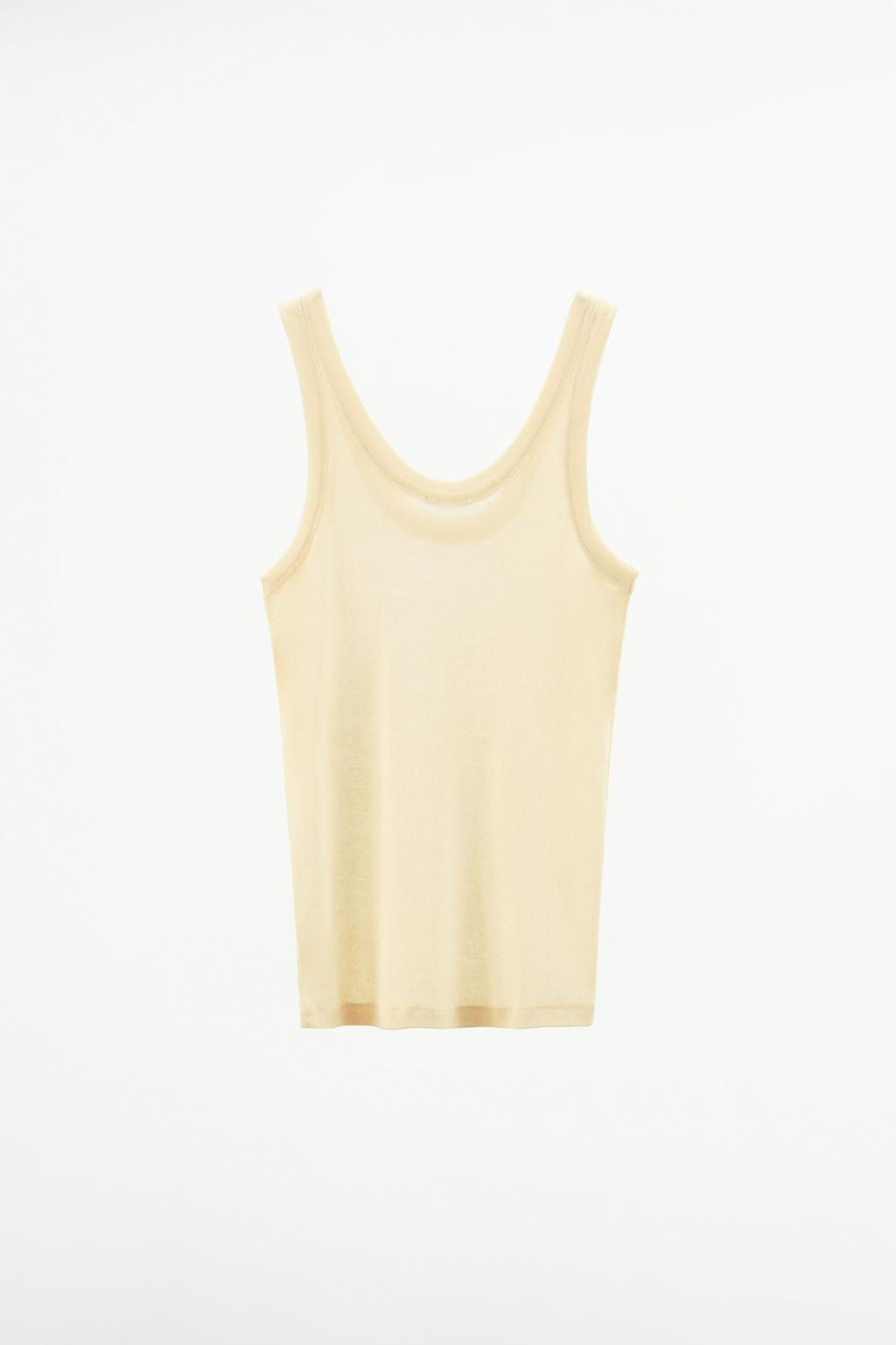 STRAPPY COTTON TOP - Zara фото 14