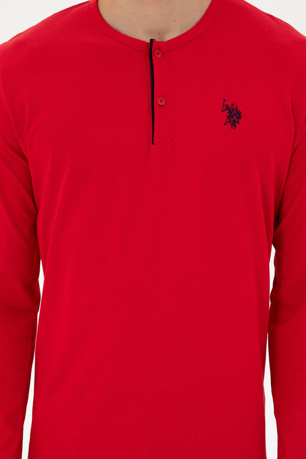 Мужской красный пижамный комплект Неожиданная скидка в корзине - U.s. polo assn фото 5