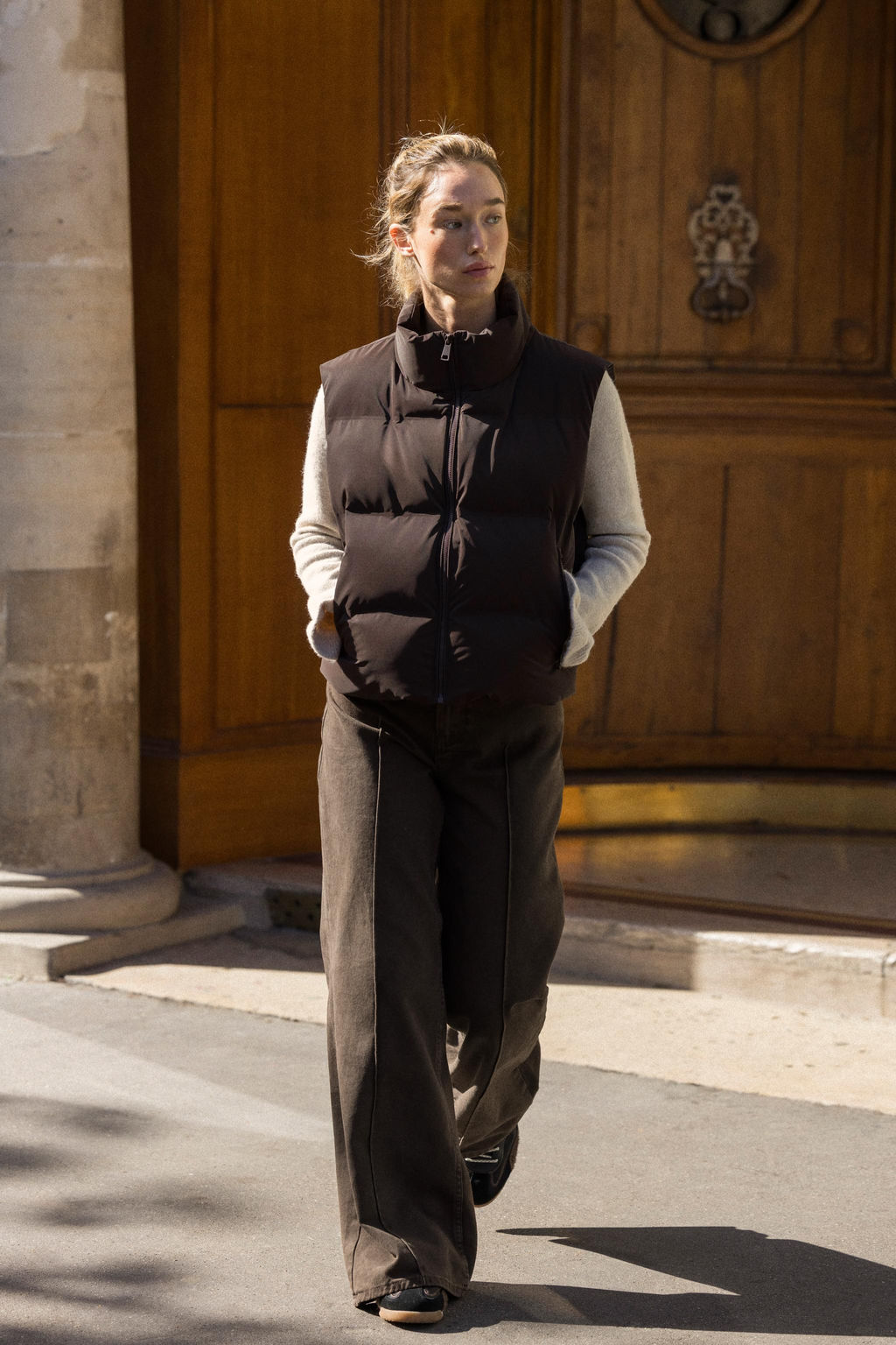 RUBBERISED PUFFER GILET - Zara фото 12