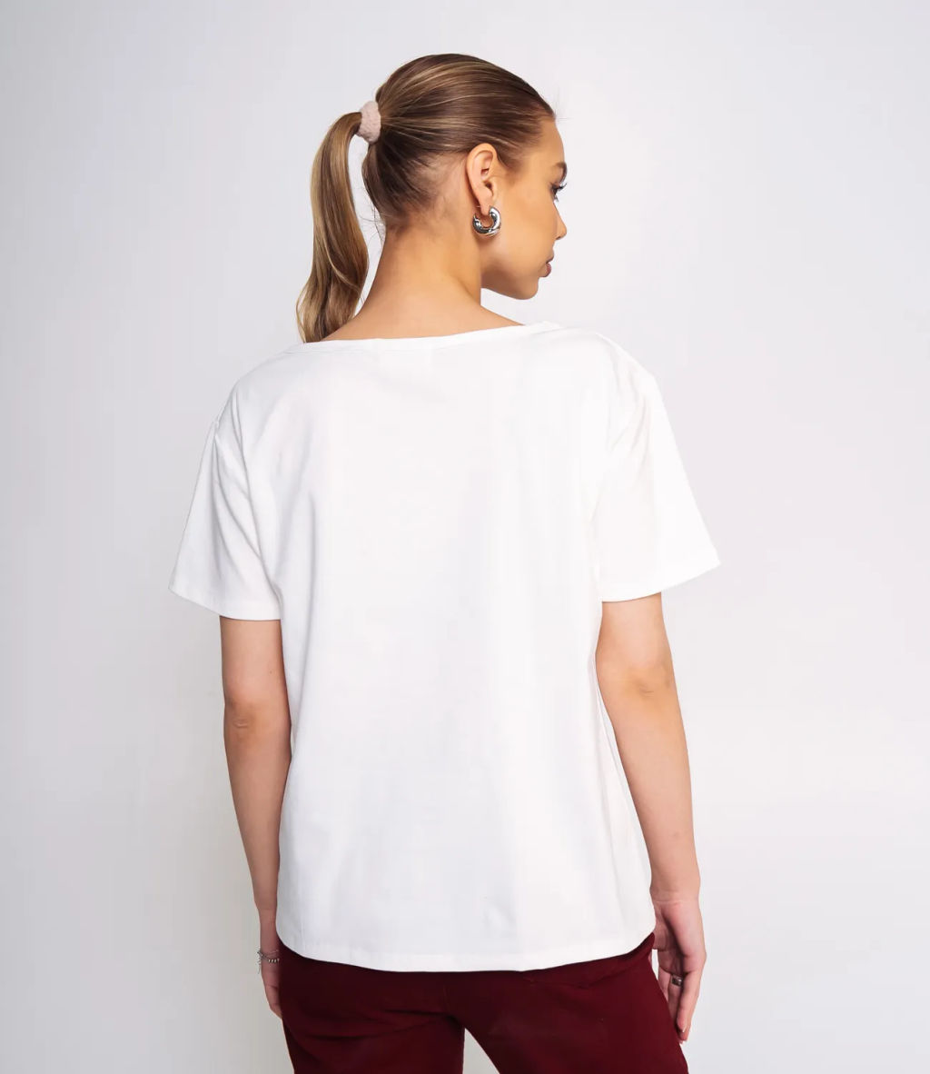Футболка #ОКТ075005, белый