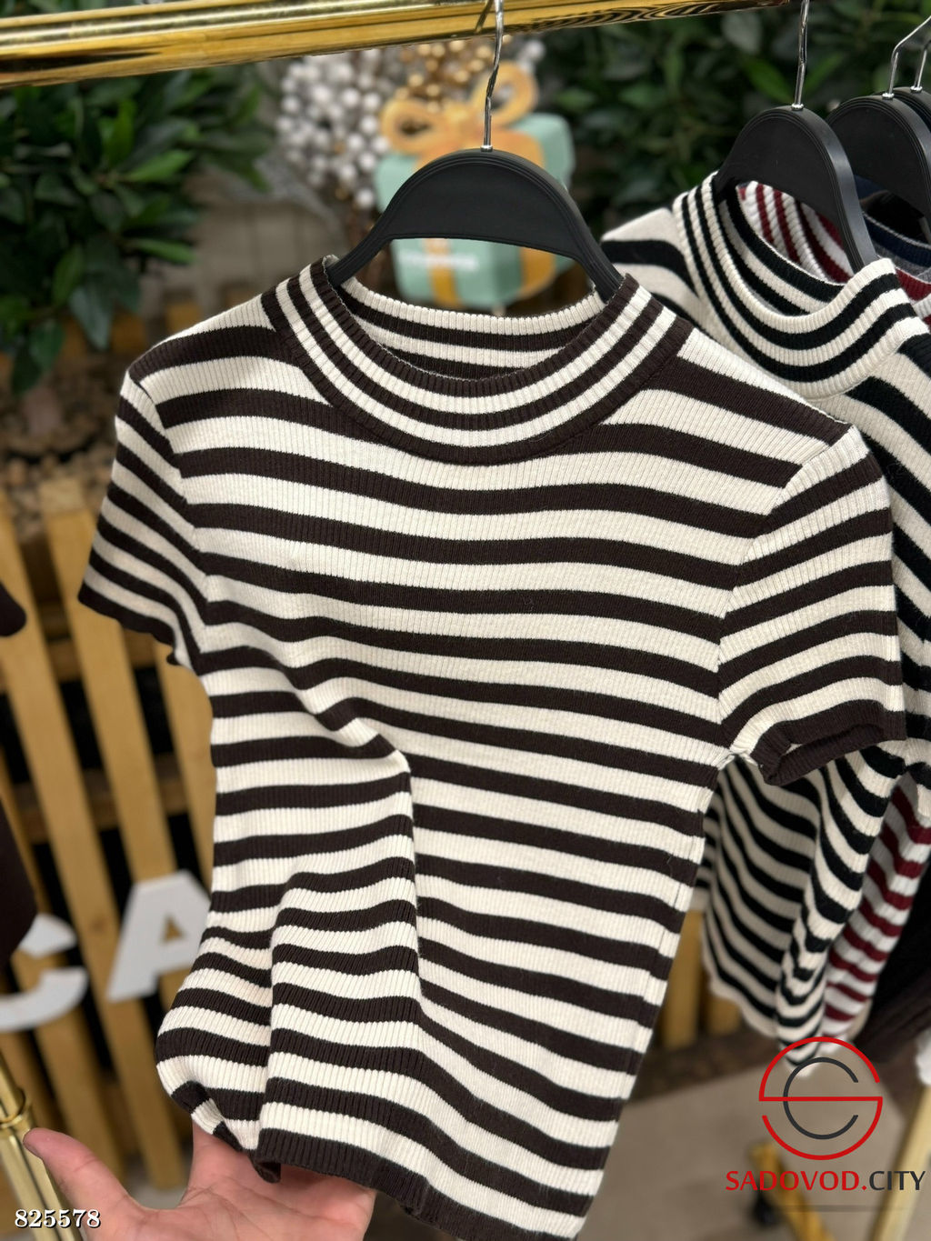 Футболка женская в полоску