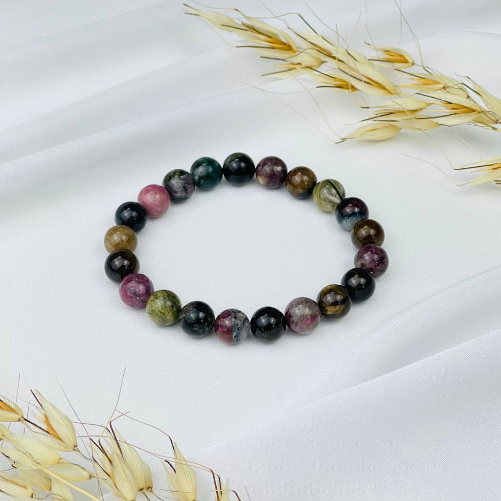 Браслет из Турмалина микс 20 см