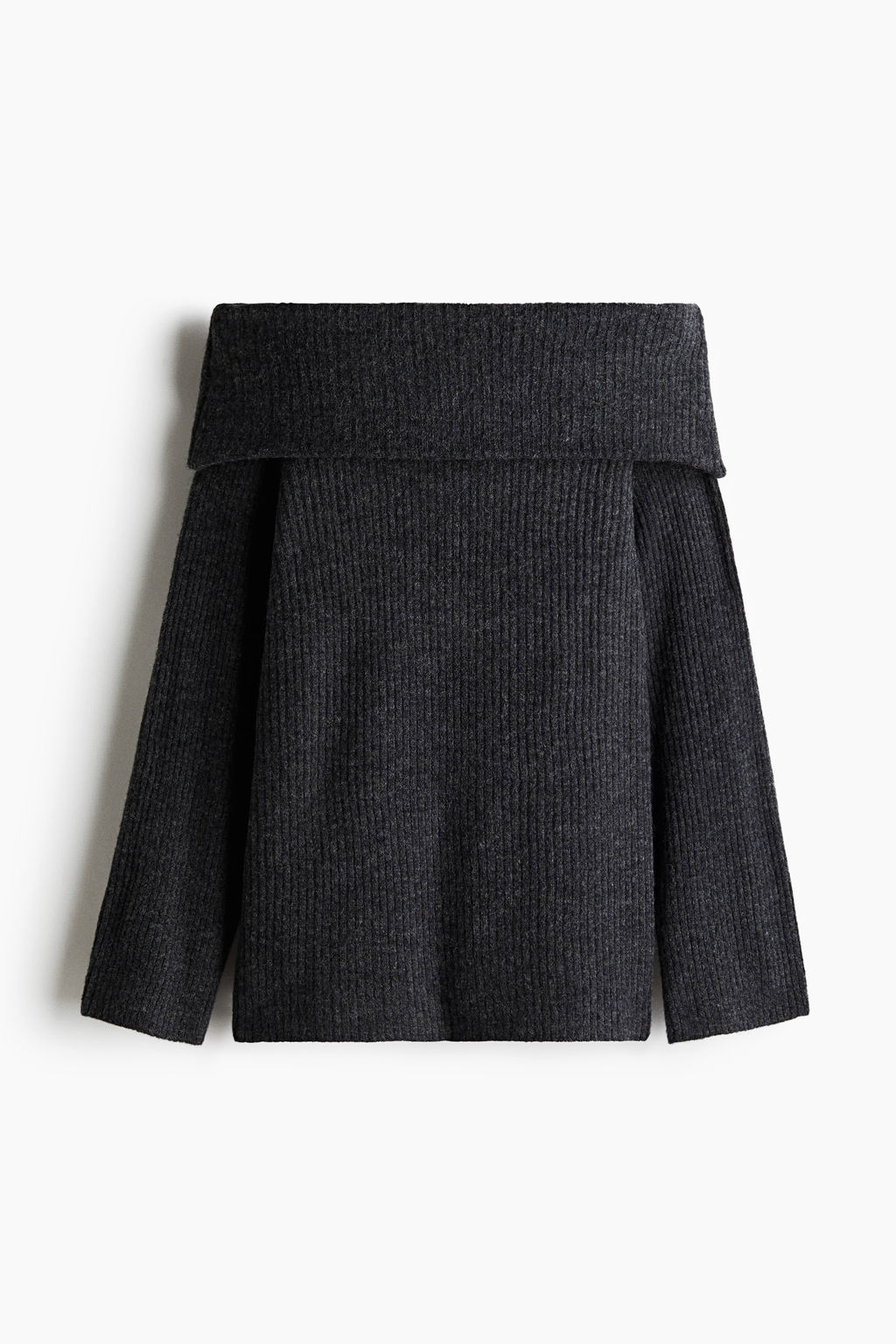 Jersey off-the-shoulder - H&m фото 2