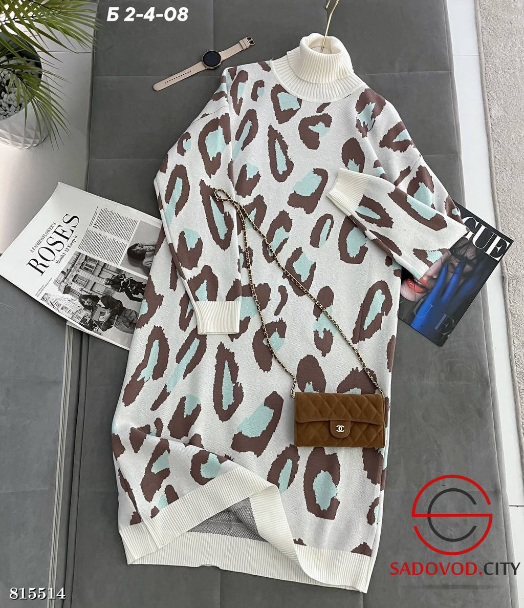 Платье женское с принтом - Bruno фото 6