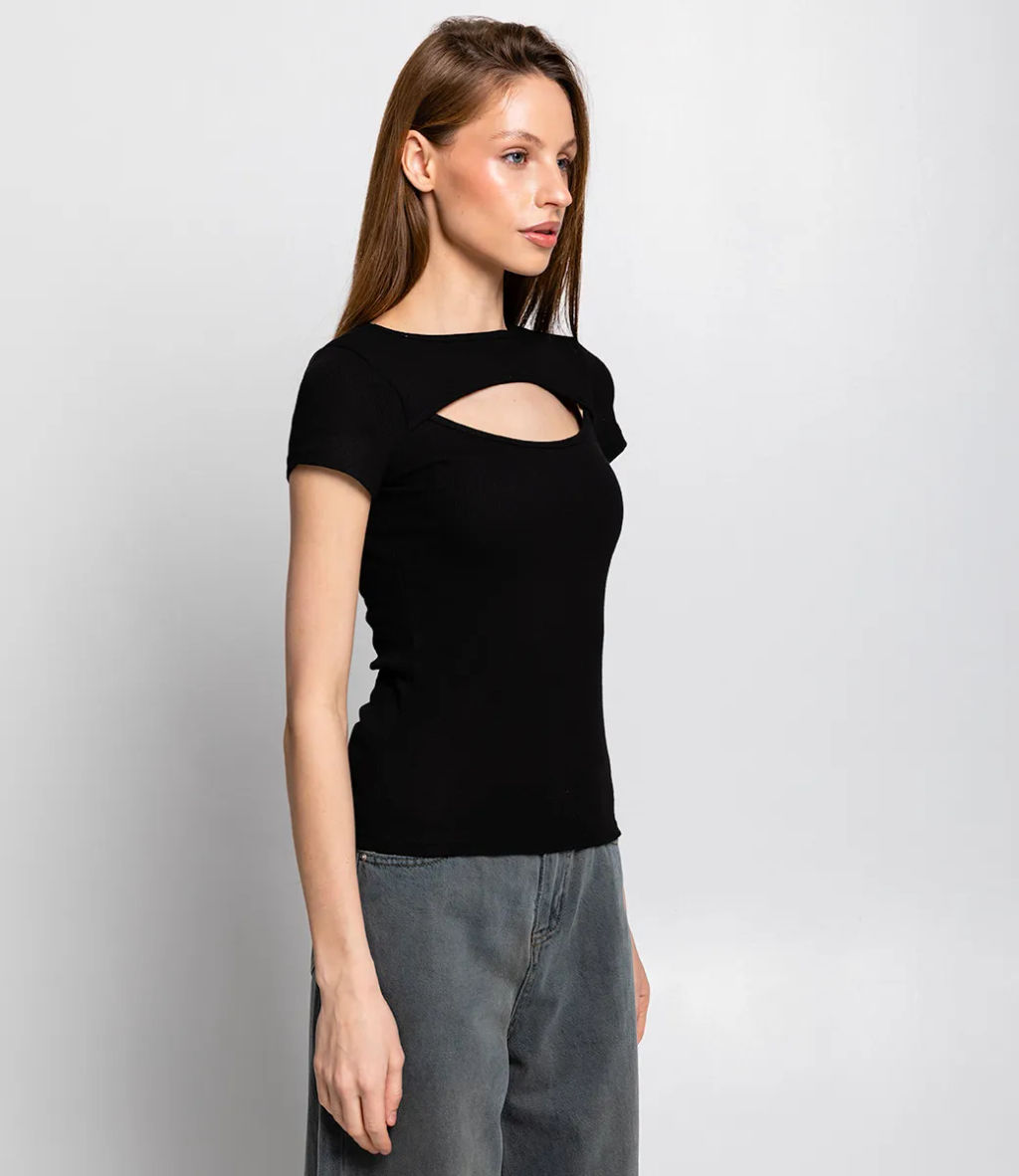 Футболка #КТ2253, чёрный