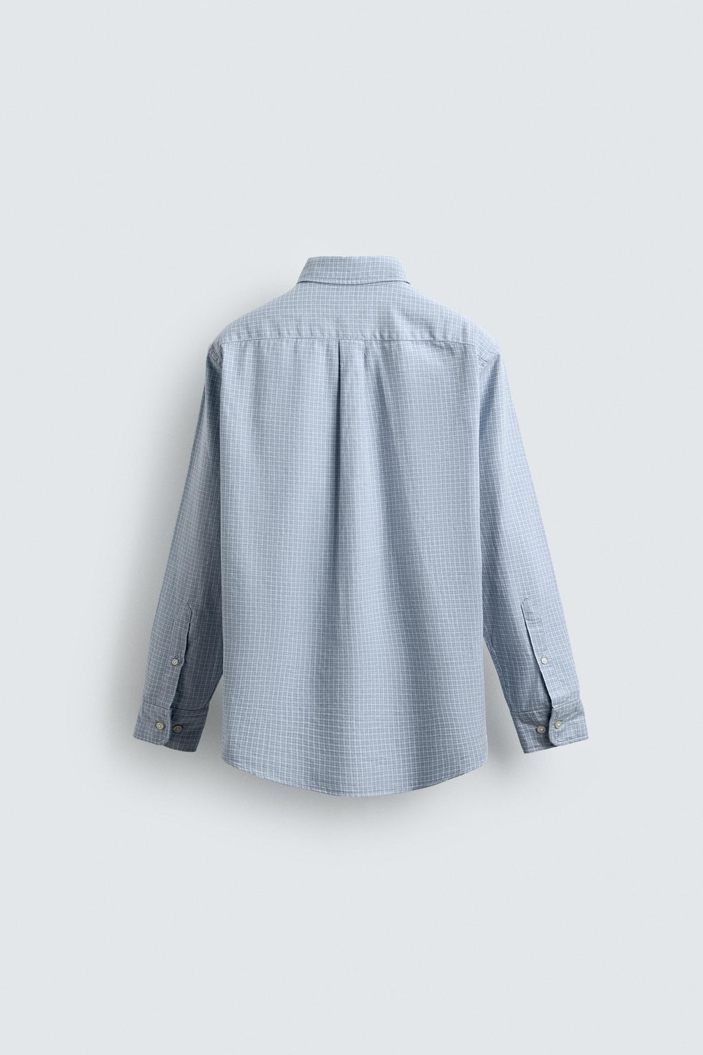REGULAR FIT CHECK SHIRT - Zara фото 8