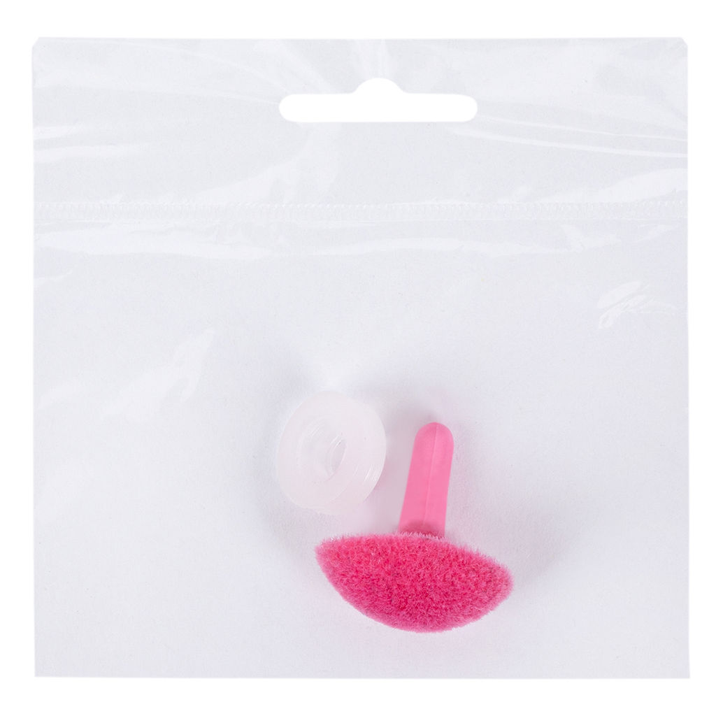 HobbyBe HBP-16 Нос бархатный с фиксатором 16 х 13 мм 5 х 1 шт. розовый