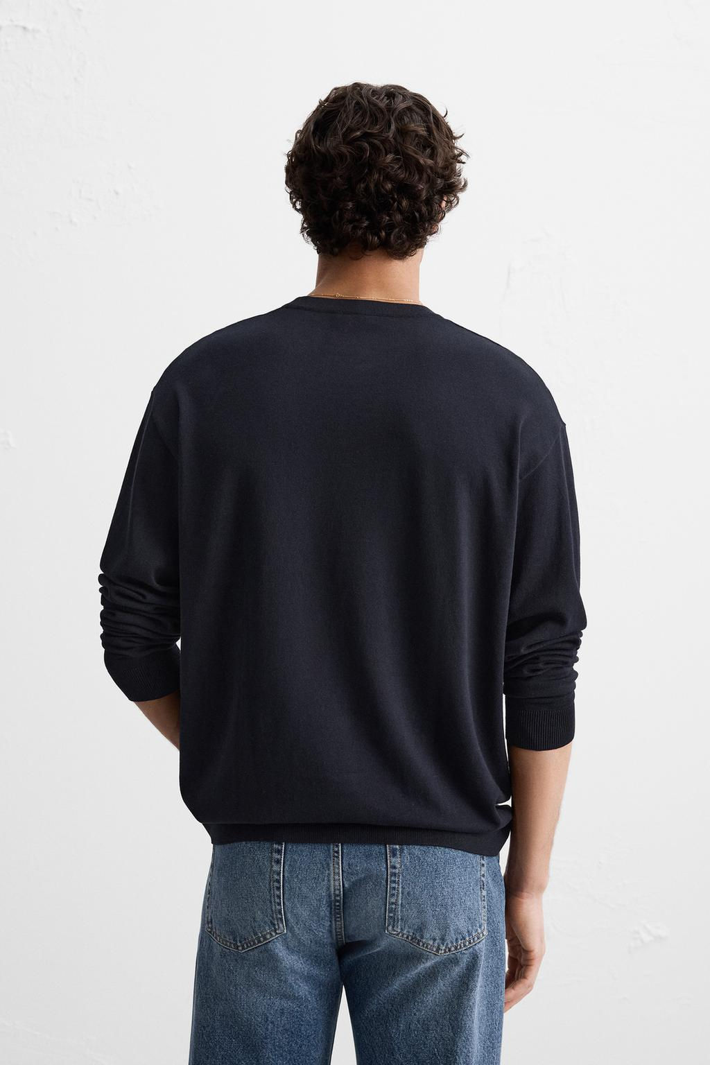 BASIC VISCOSE BLEND SWEATER - Zara фото 12