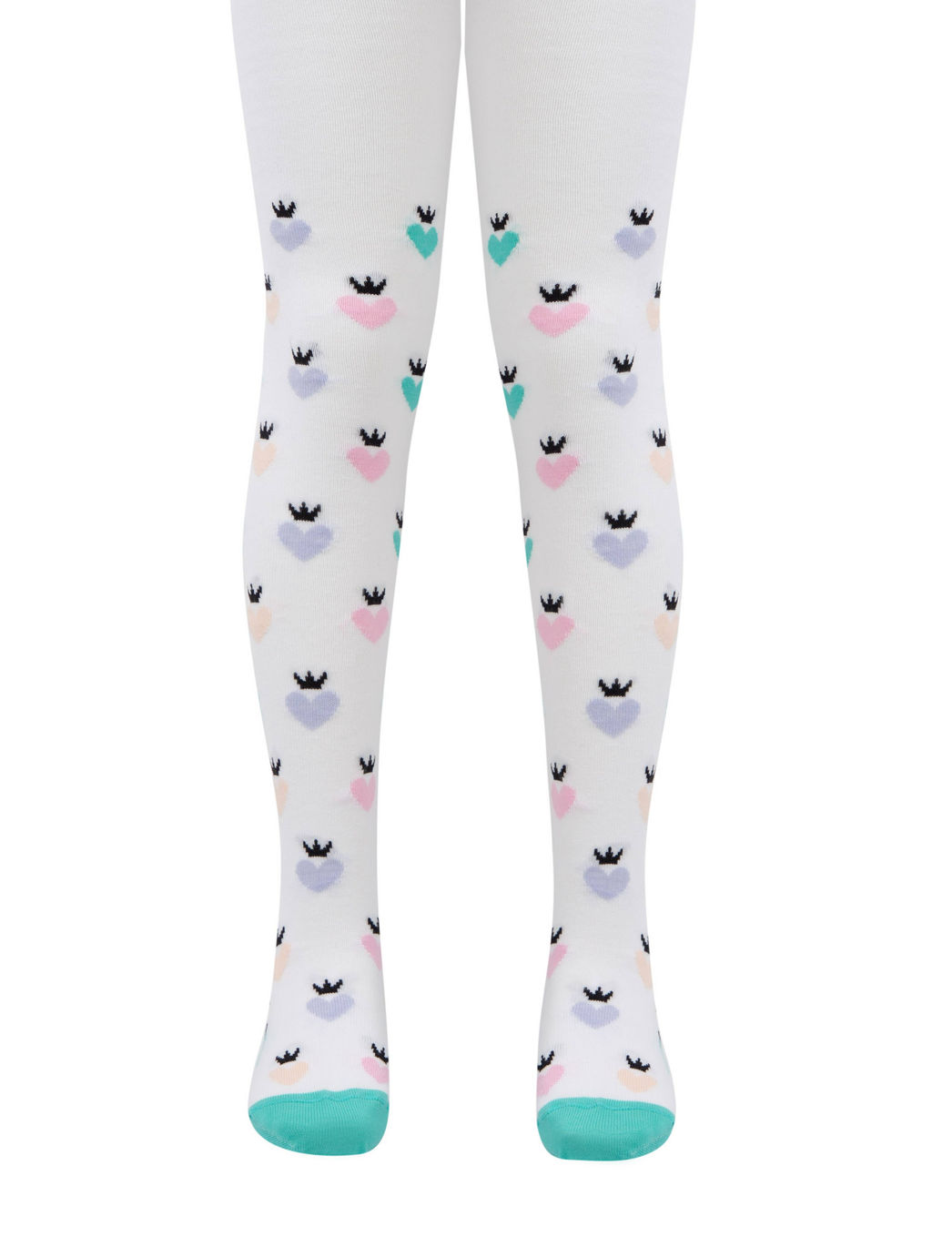 CONTE-KIDS Хлопковые колготки TIP-TOP белый