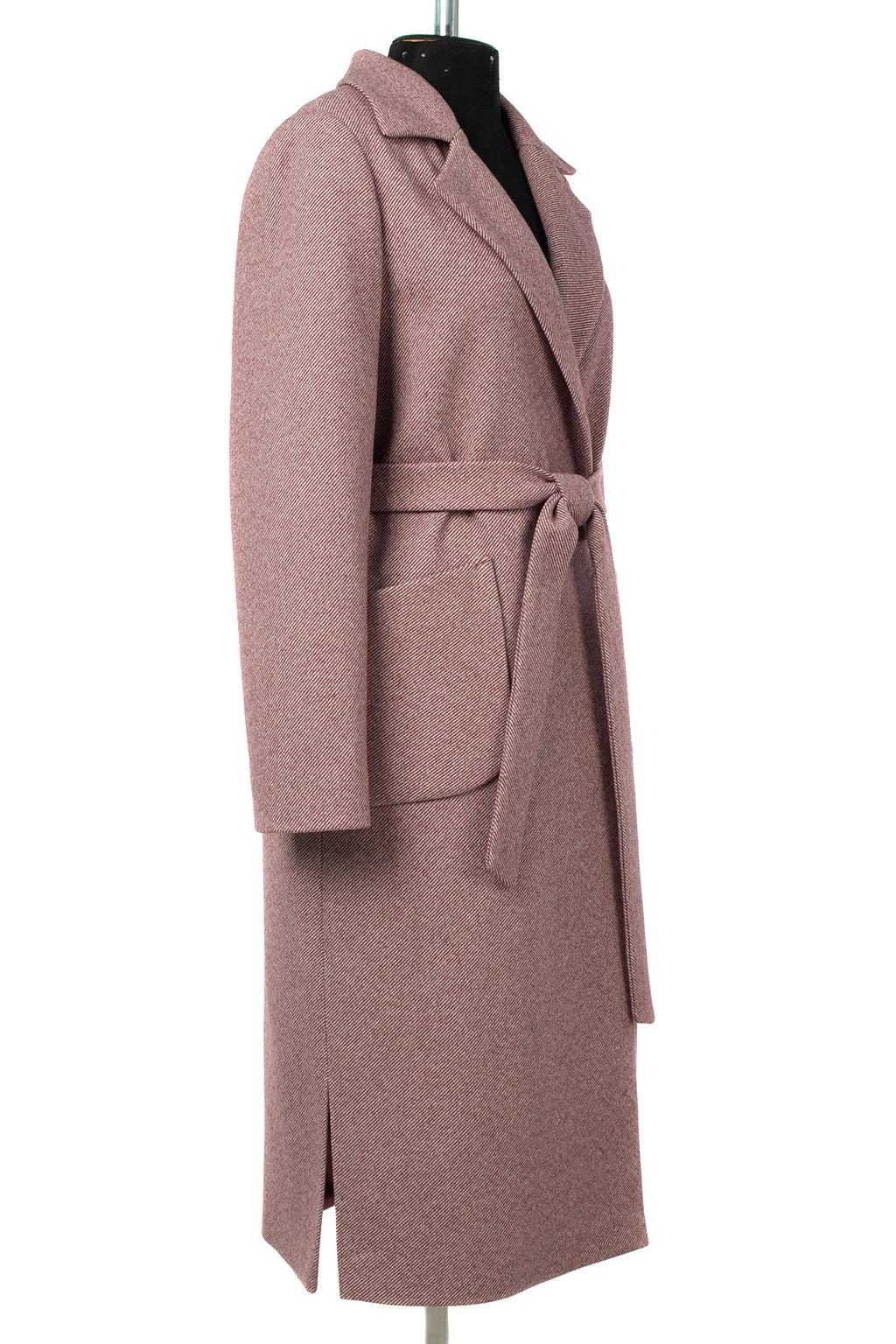 Пальто женское демисезонное (пояс) - El podio фото 8