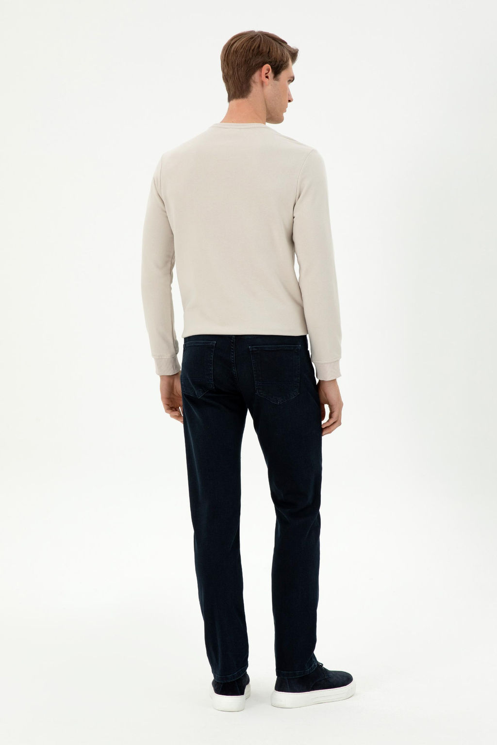 Мужские темно-синие джинсовые брюки Неожиданная скидка в корзине - U.s. polo assn фото 4