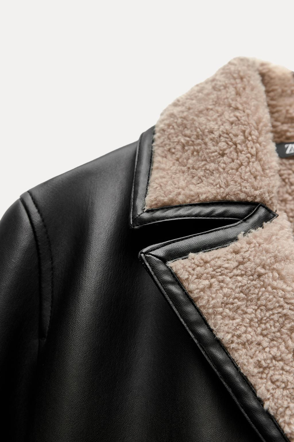 ZW COLLECTION DOUBLE-FACED COAT - Zara фото 8