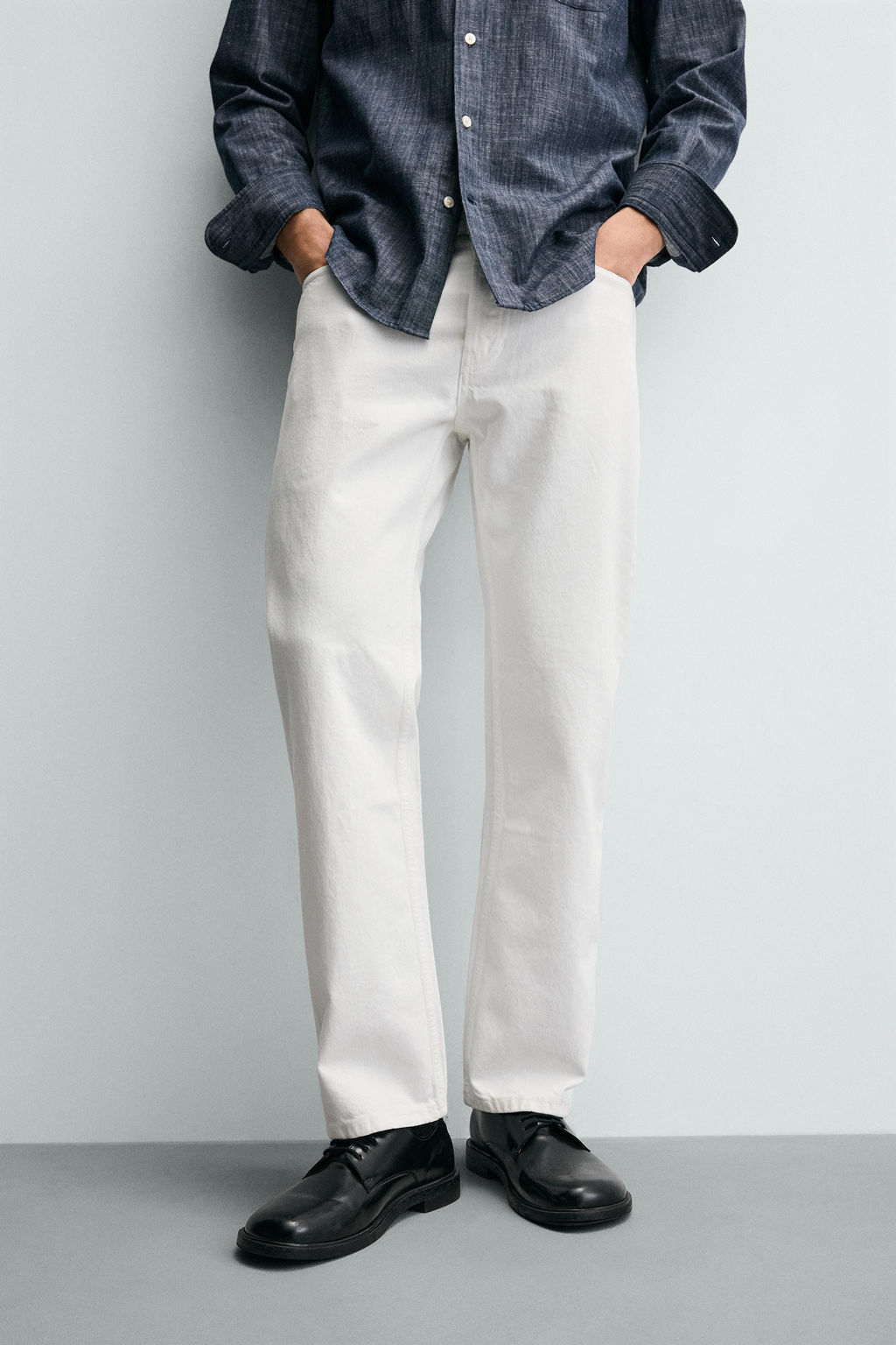 REGULAR FIT JEANS - Zara фото 5