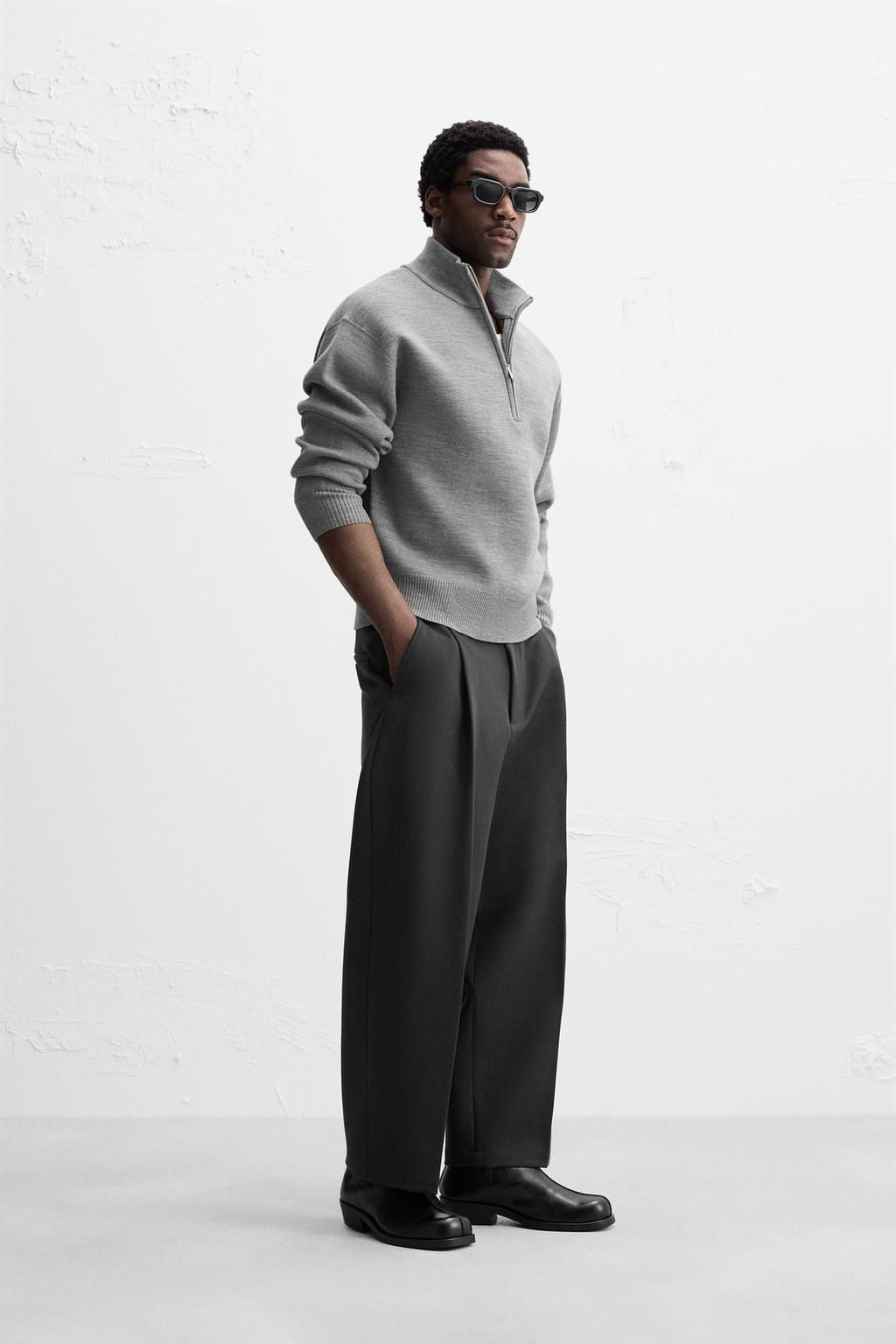 QUARTER ZIP JUMPER - Zara фото 21