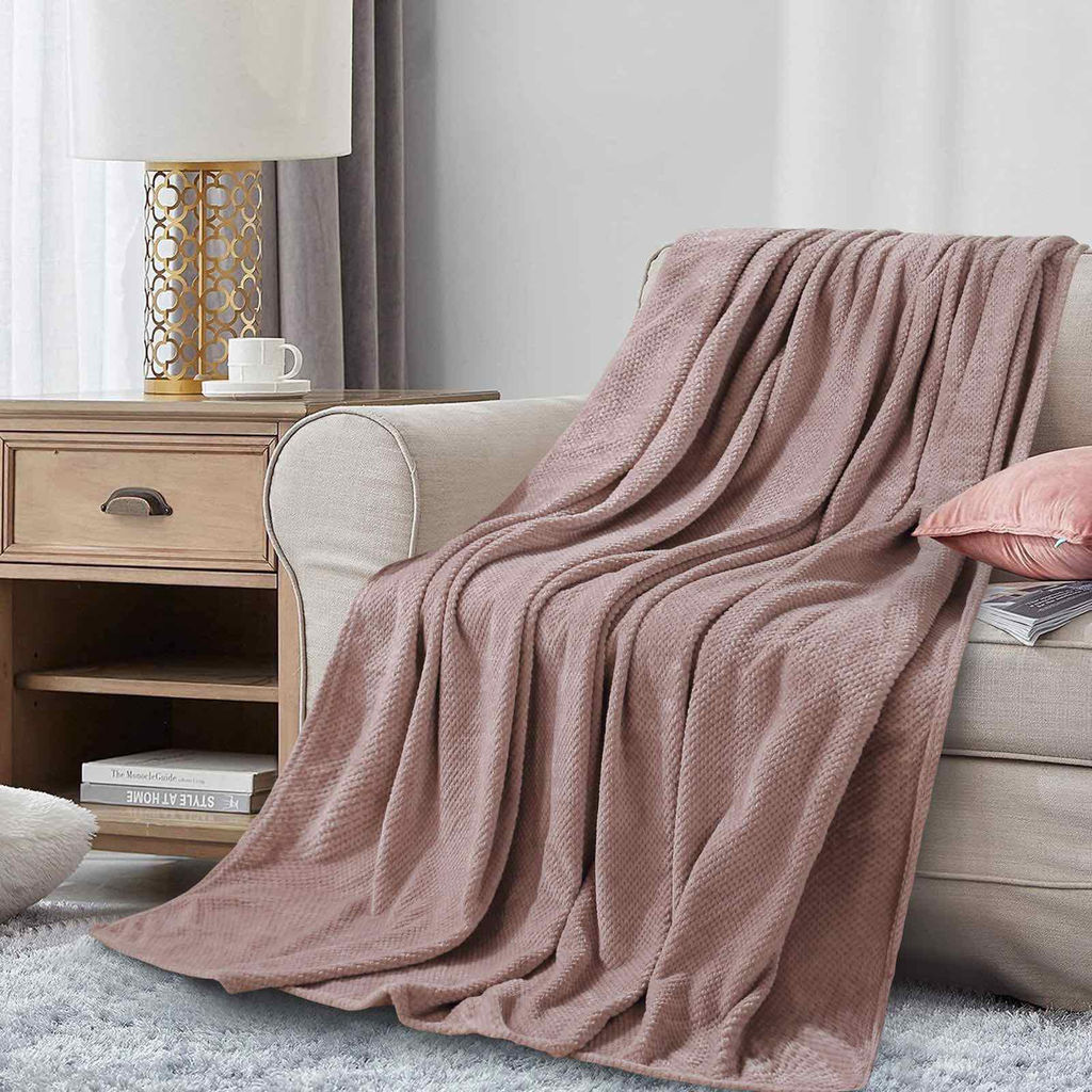 Плед Велсофт Пиноли - Какао 220х200