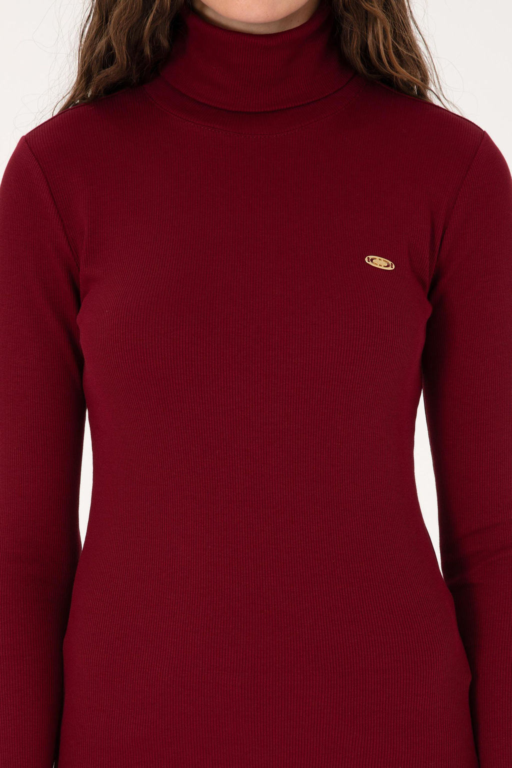 Kad_n Bordo Sweatshirt Sepette S_rpriz _ndirim - U.s. polo assn фото 6