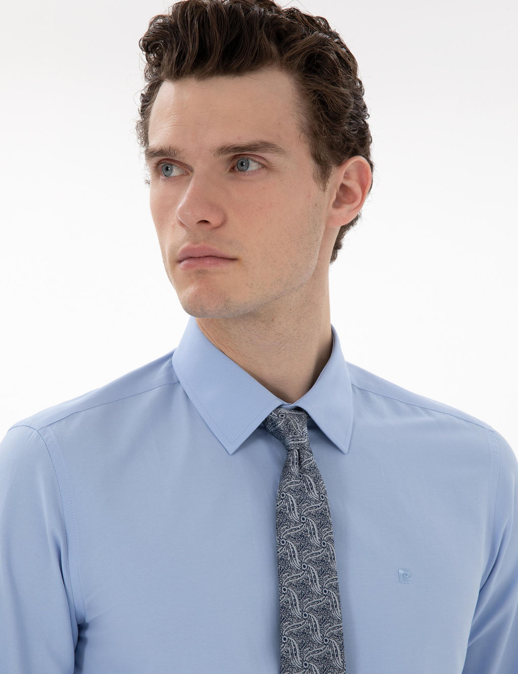 Mavi Slim Fit Uzun Kollu Klasik Basic G_mlek - Pierre cardin фото 9