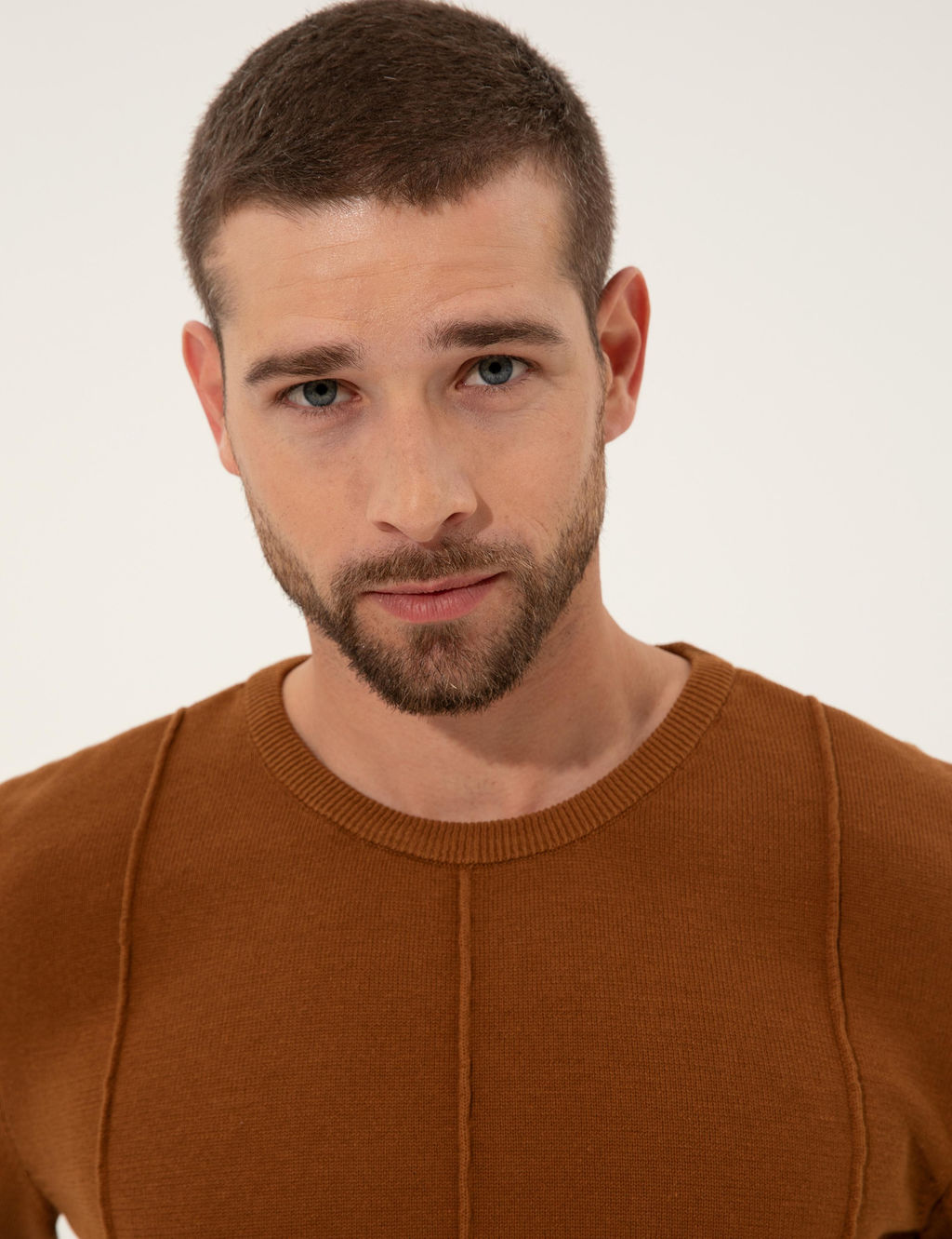 Tar__n Slim Fit Bisiklet Yaka Triko Kazak