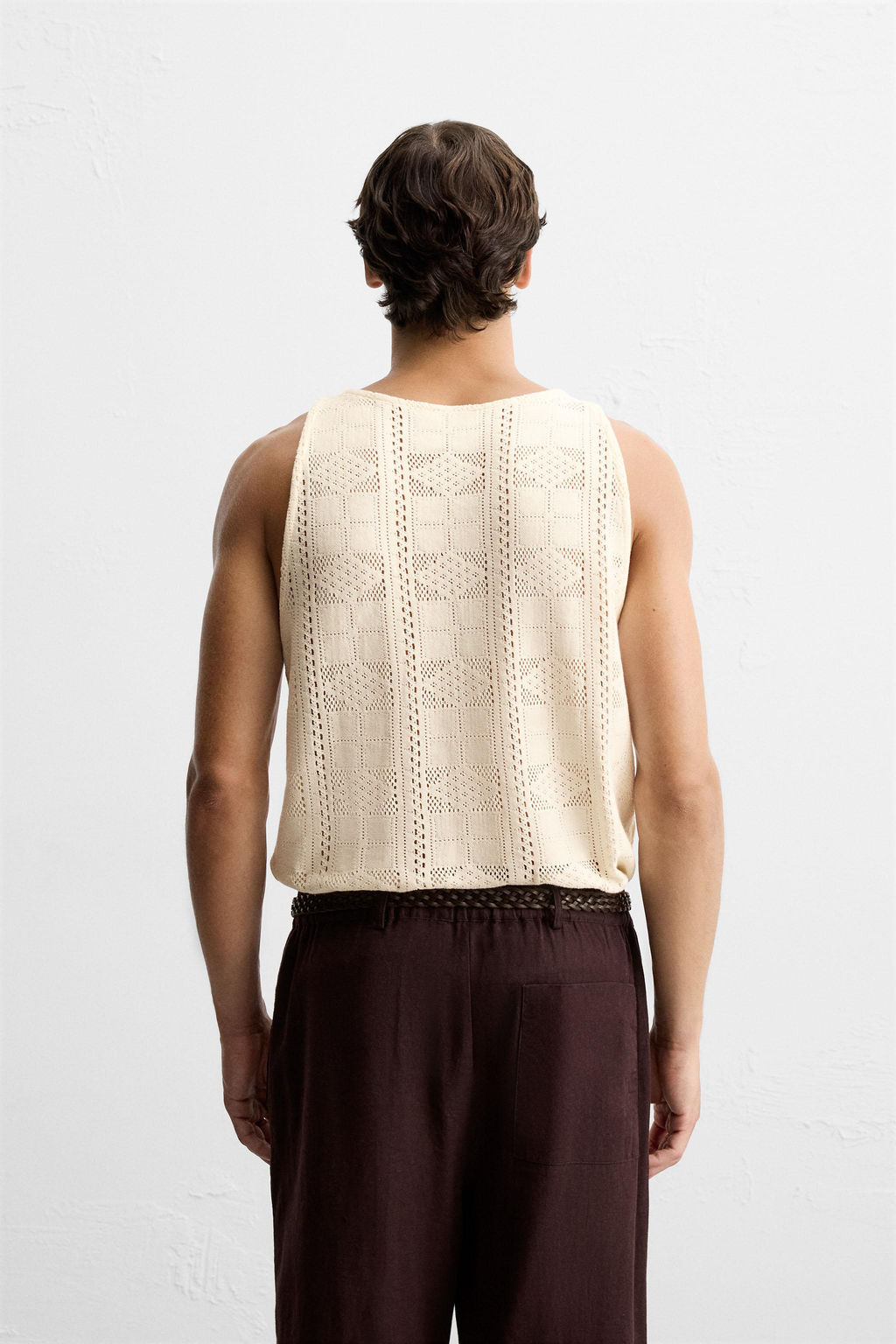 OPENWORK TANK TOP - Zara фото 3