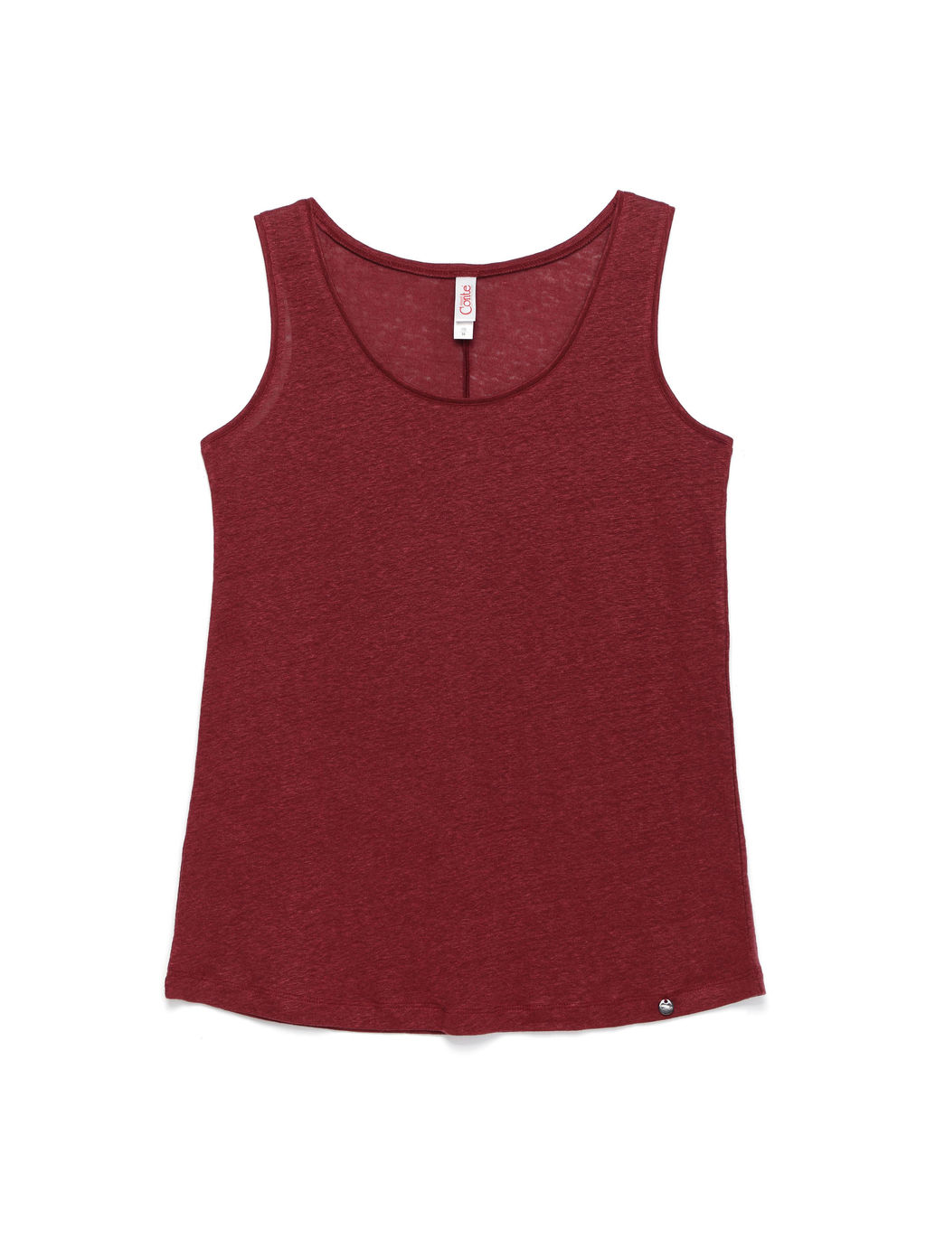 CONTE Легкий льняной топ LD 920 windsor wine