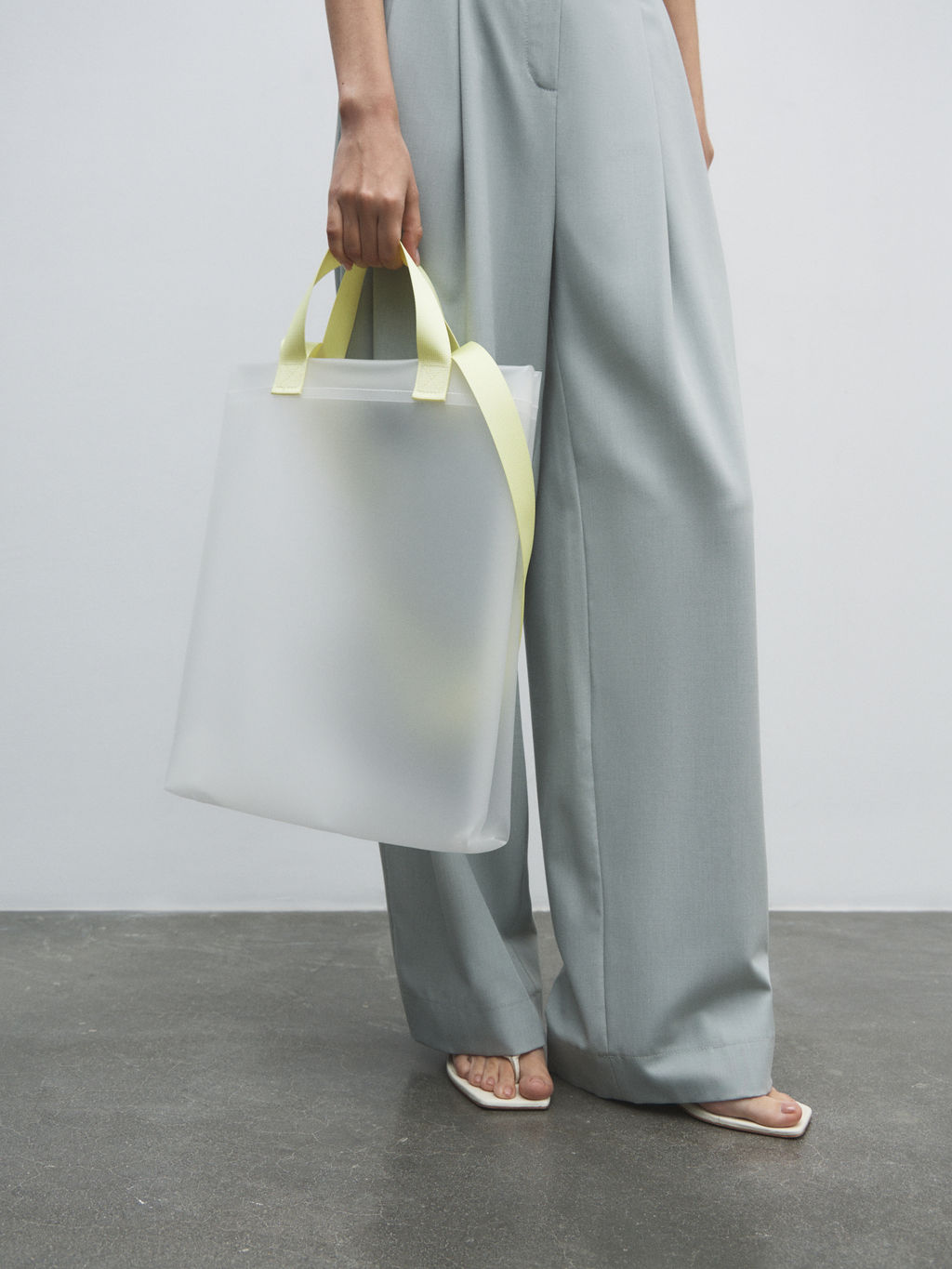 Шоппер MAISON DAVID TRANSPARENT SHOPPER
