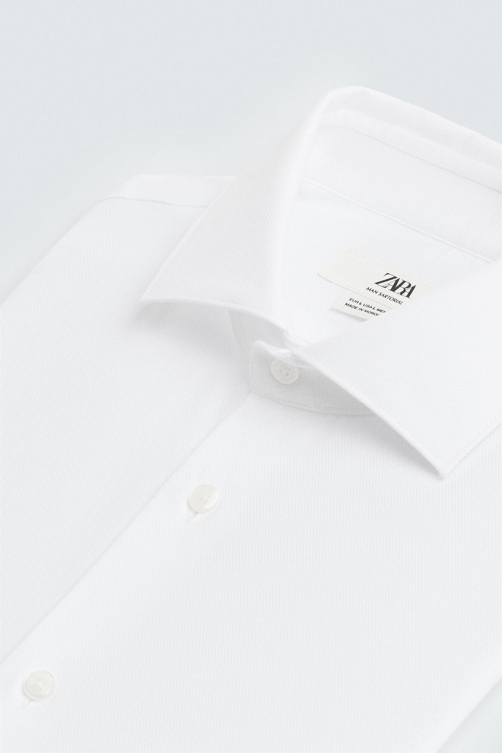 SLIM FIT TEXTURED SHIRT - Zara фото 9