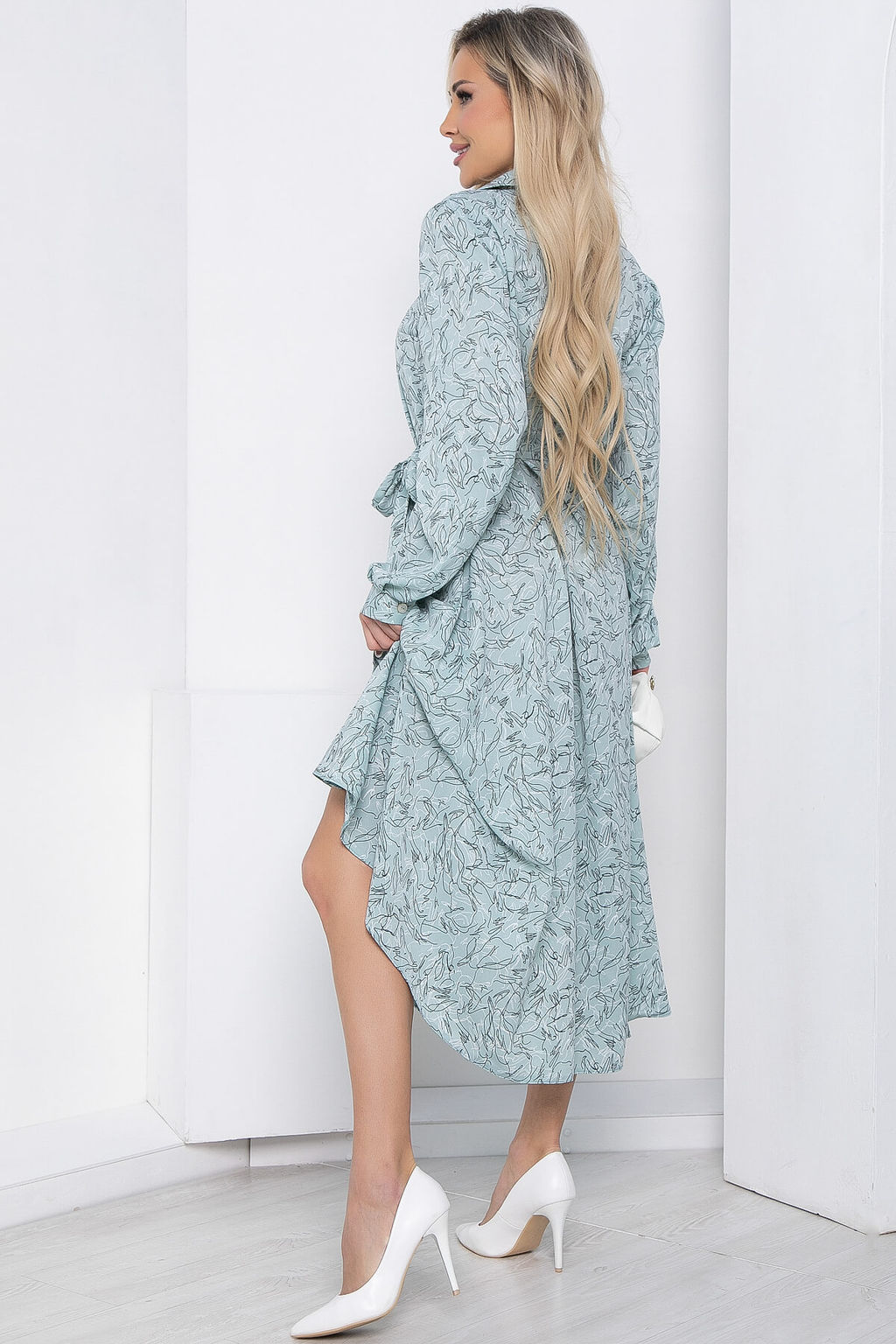 Платье Арвен (мята) П8355 - Lt collection фото 2