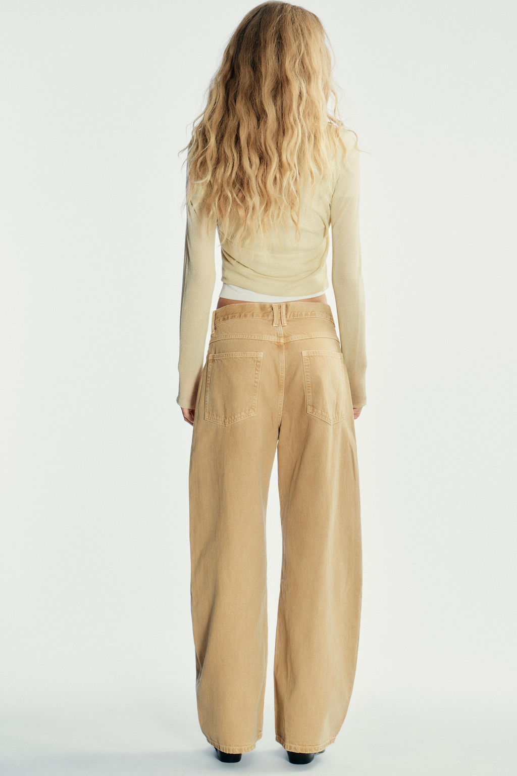 TRF BAGGY LOW-RISE JEANS - Zara фото 15