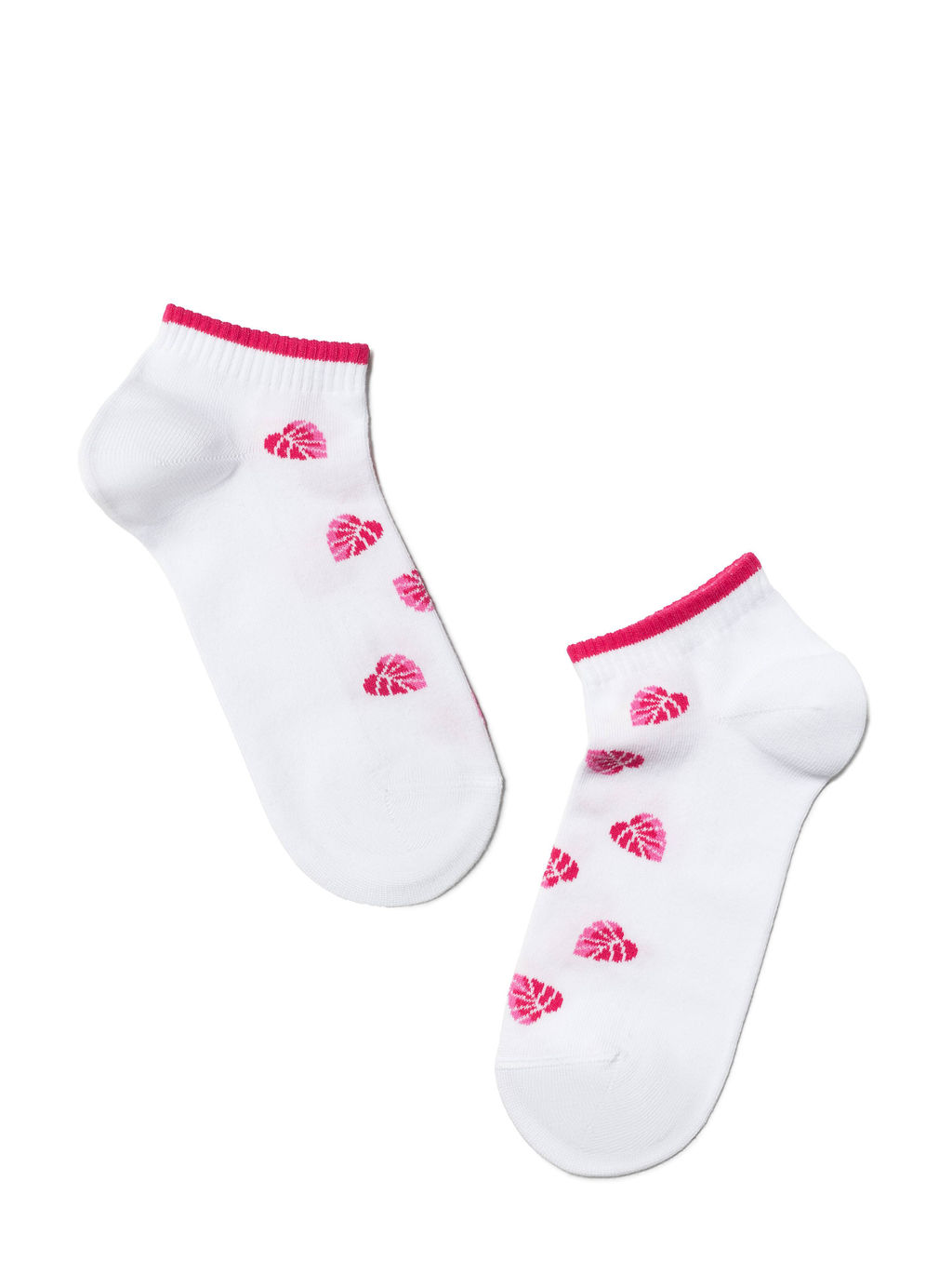 Цена за 2 пары. Носки Короткие CONTE Короткие хлопковые носки CLASSIC белый - Conte elegant фото 5