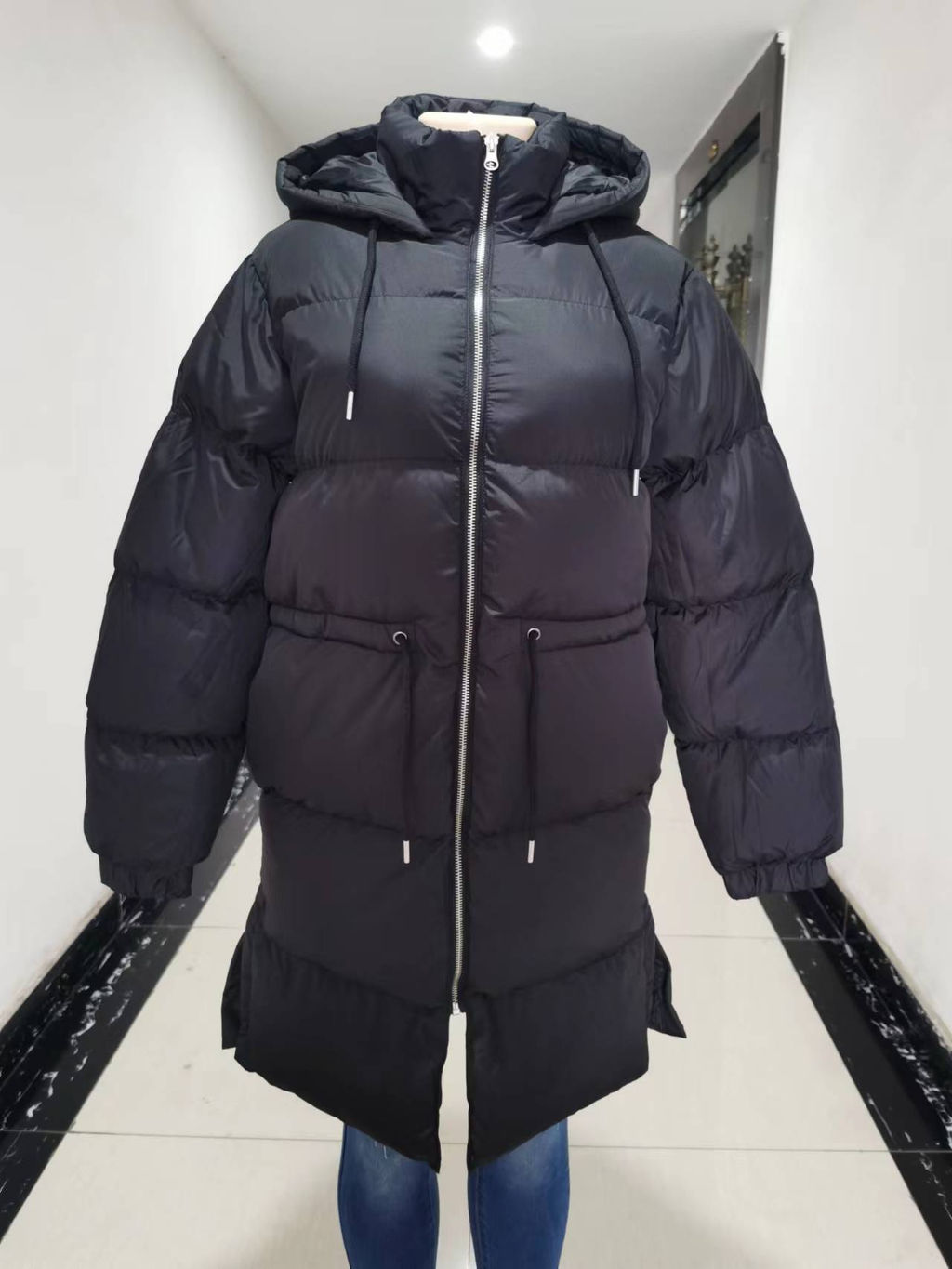 Куртка пуховая Recycled Oversized Longline Puffer Coat / Lee Cooper  фото 5