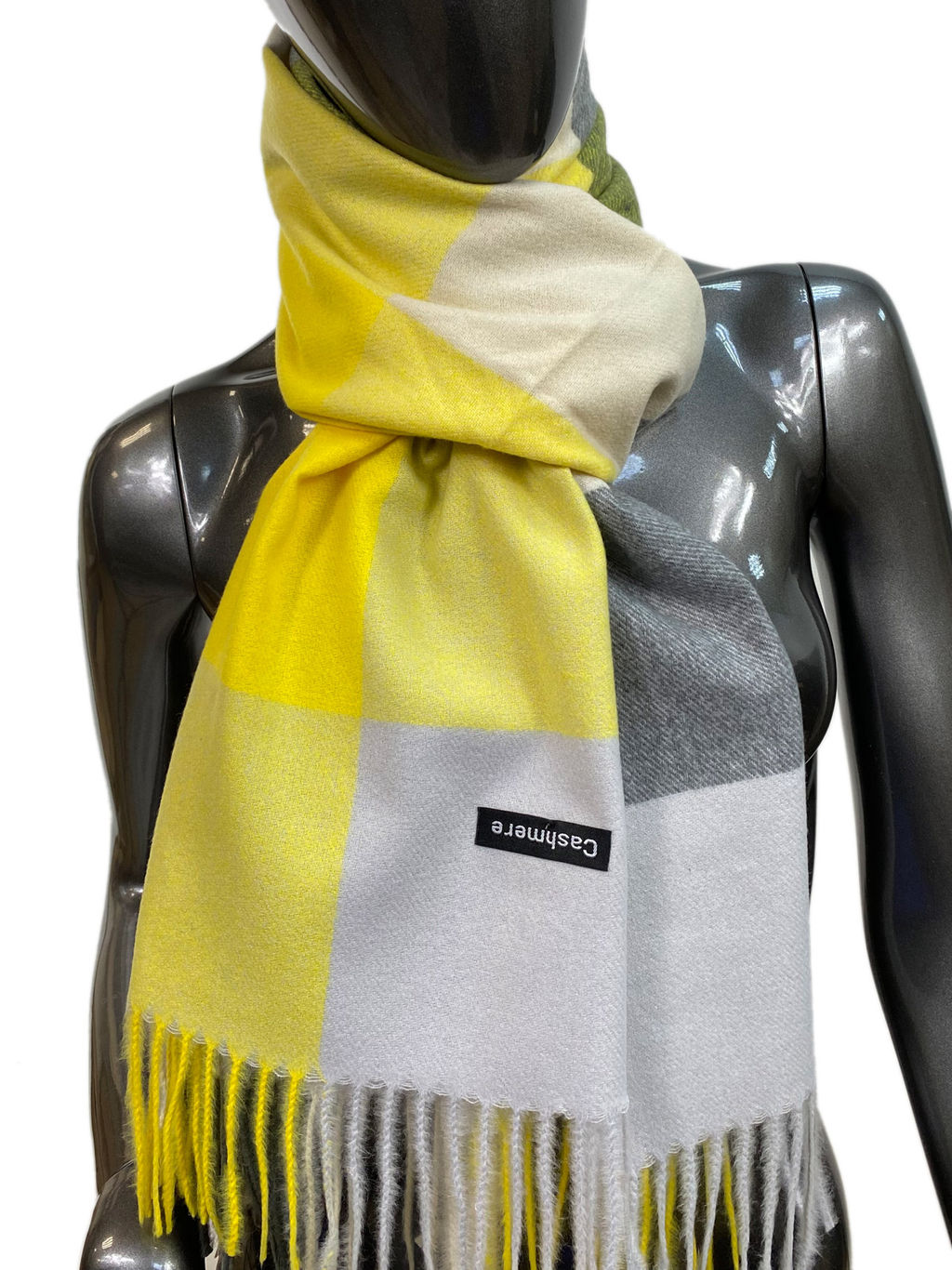 Мягкий палантин из кашемира, мультицвет - Greta фото 29