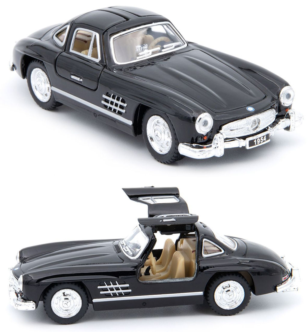 Kinsmart. Модель арт.КТ5346/3 "Mercedes-Benz 300SL 1954" 1:36 (черная) инерц.
