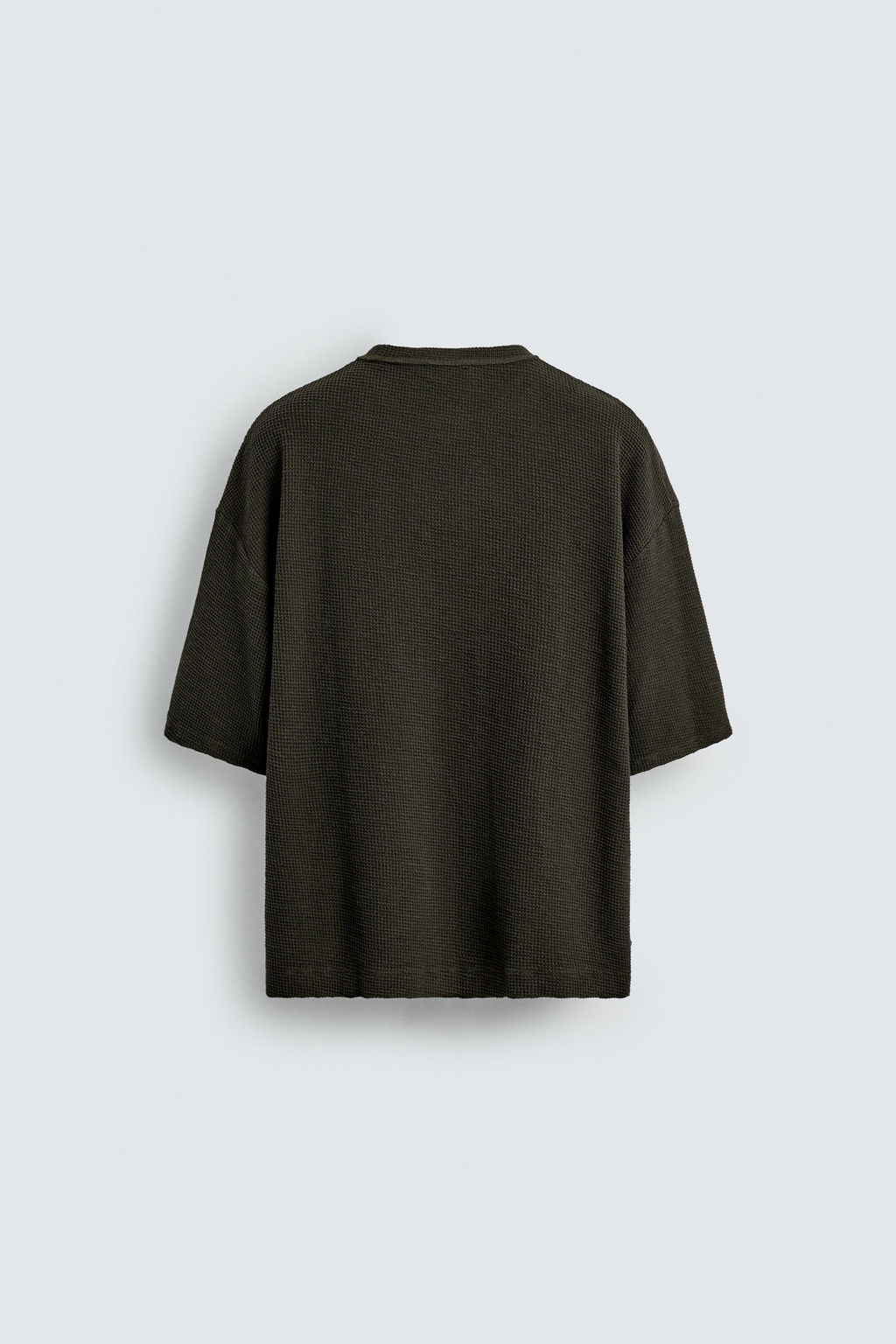 CONTRAST PRINT KNIT T-SHIRT - Zara фото 8