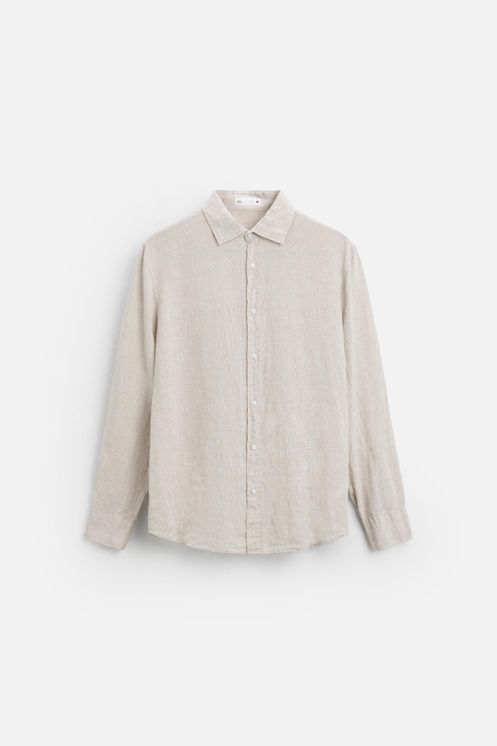 100% LINEN SHIRT - Zara фото 37