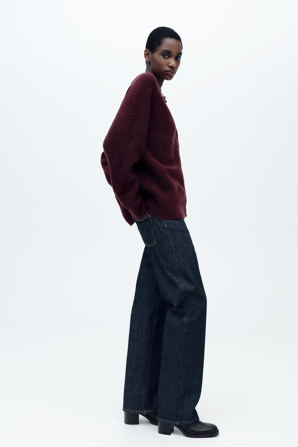 SOFT PLAIN KNIT CARDIGAN - Zara фото 9