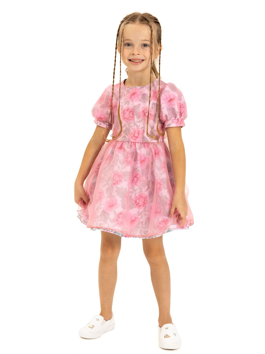 Платье д/дев. О55935 - Карамелли фото 2