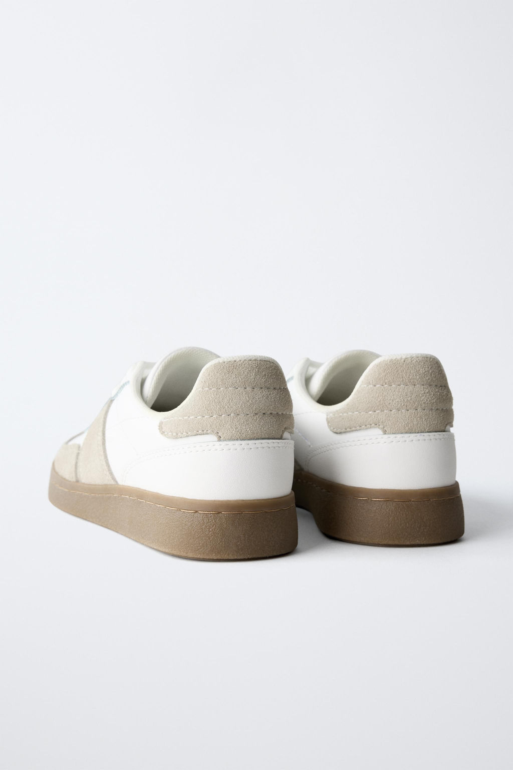 LEATHER PLIMSOLLS - Zara фото 6